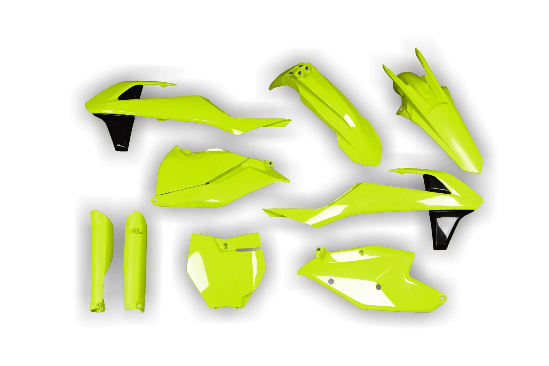 Racetech Plastik Full Kit passend für KTM SX SXF 2016 – 2018 Neon Gelb Racetech Plastik Full Kit passend für KTM SX SXF 2016 – 2018 Neon | Gelb – Bild 1
