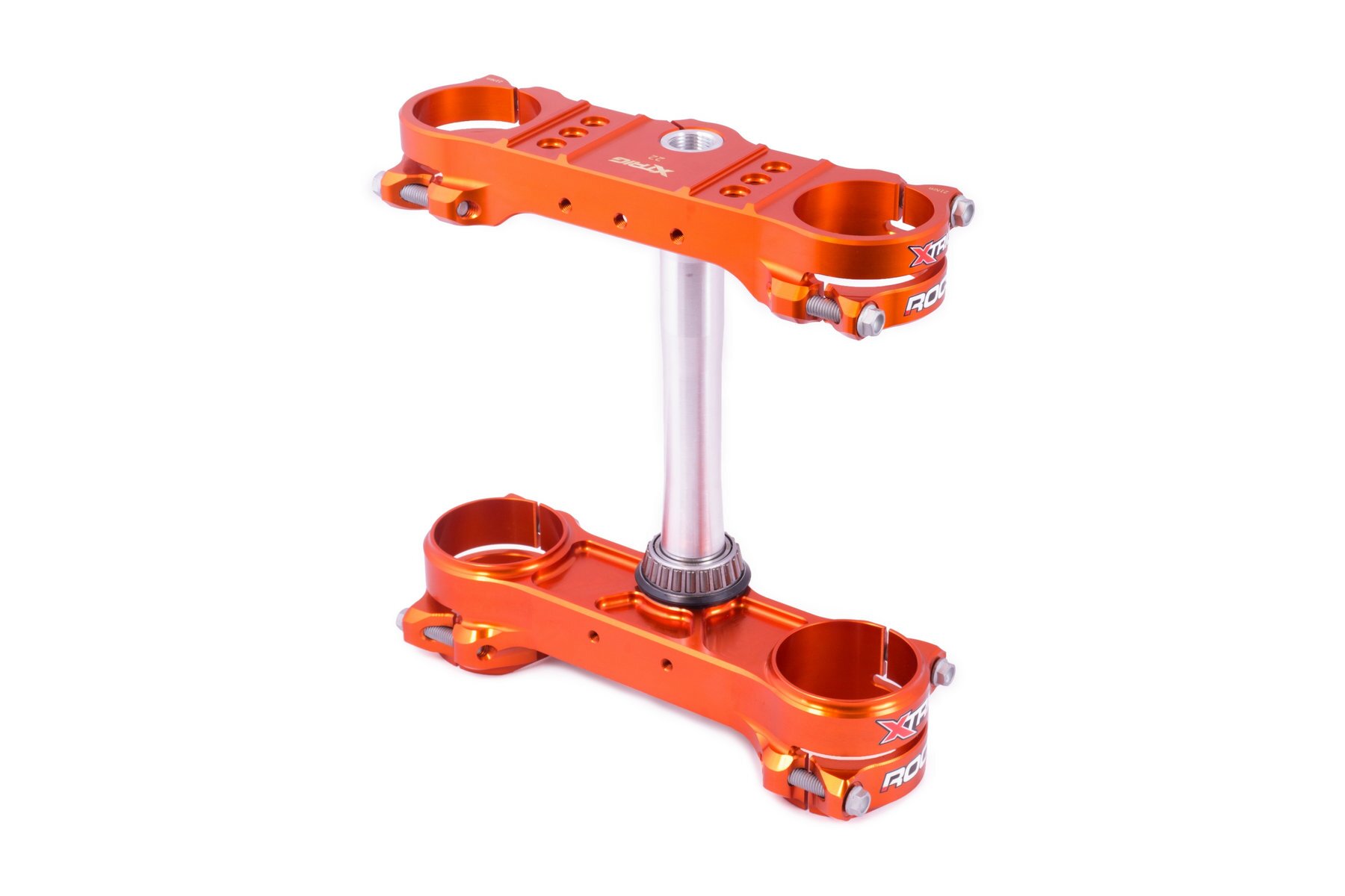 Xtrig Gabelbrücke Rocs Tech passend für KTM EXC EXCF 2014 – 2023 in Orange – Bild 1