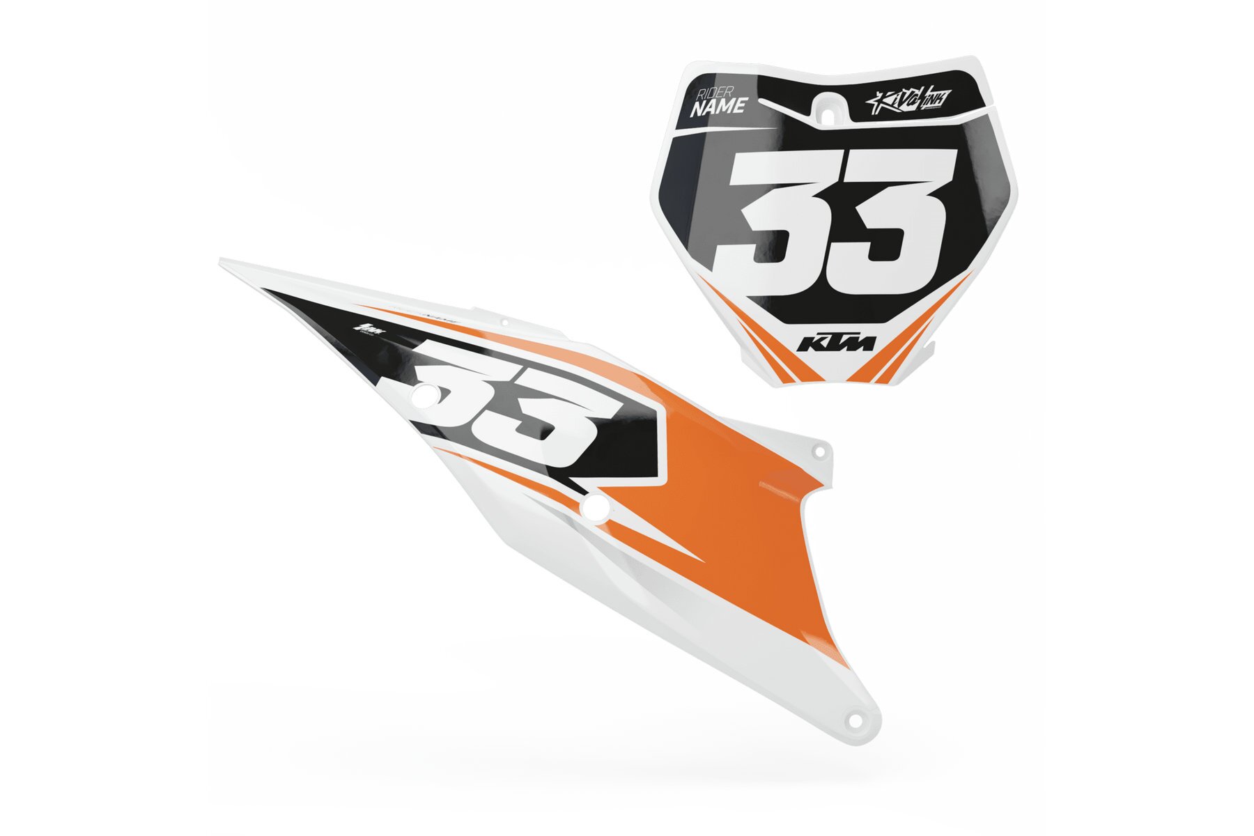 Startnummerntafeln Dekor KTM Factory Limited Edition Startnummerntafeln Dekor Factory Limited Edition passend für KTM – Bild 1