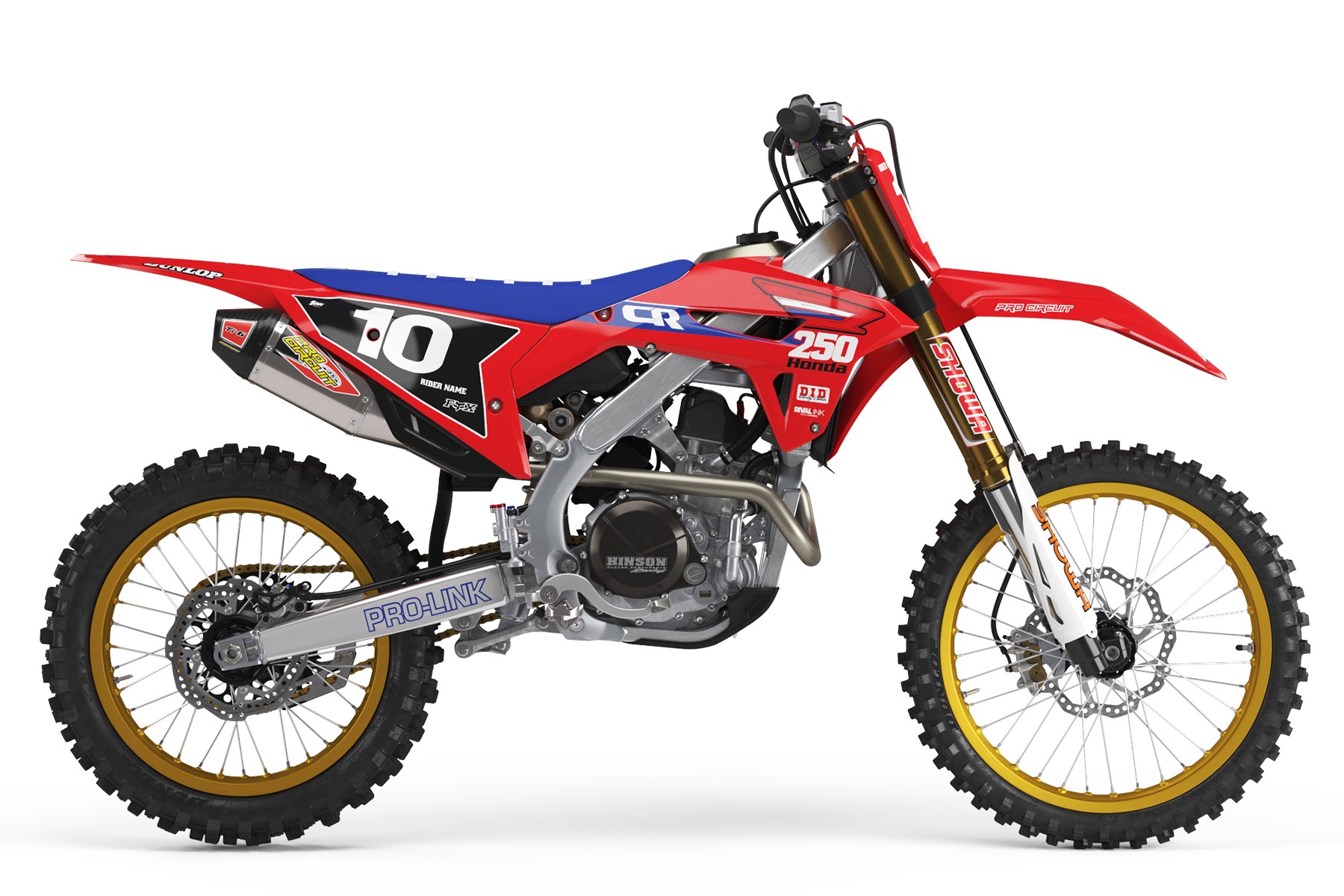 Dekor Factory Retro 87 Limited Edition passend für Honda – Bild 1