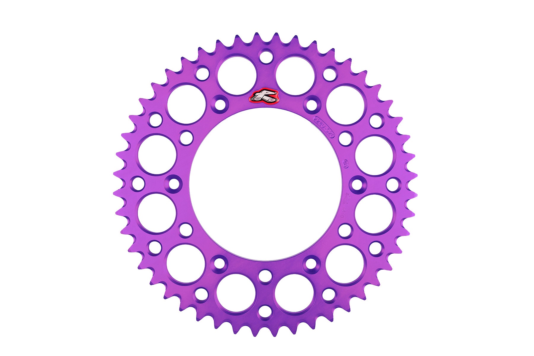 Renthal Kettenrad passend für Stark Varg  – Sonderfarbe Purple Lila eloxiert – Bild 1
