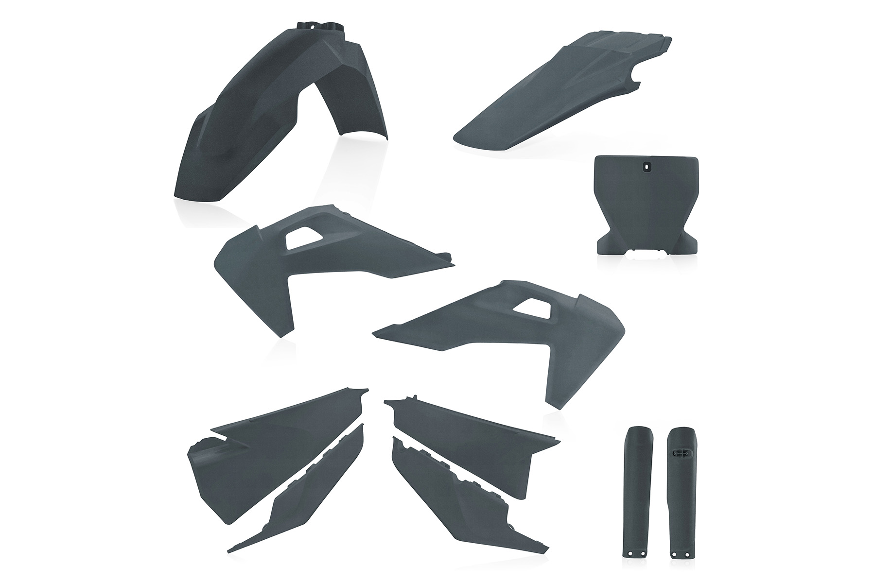 Acerbis Plastik Full Kit passend für Husqvarna TC : FC 2019 – 2022 Anthrazit Acerbis Plastik Full Kit passend für Husqvarna TC / FC 2019 – 2022 Anthrazit – Bild 1
