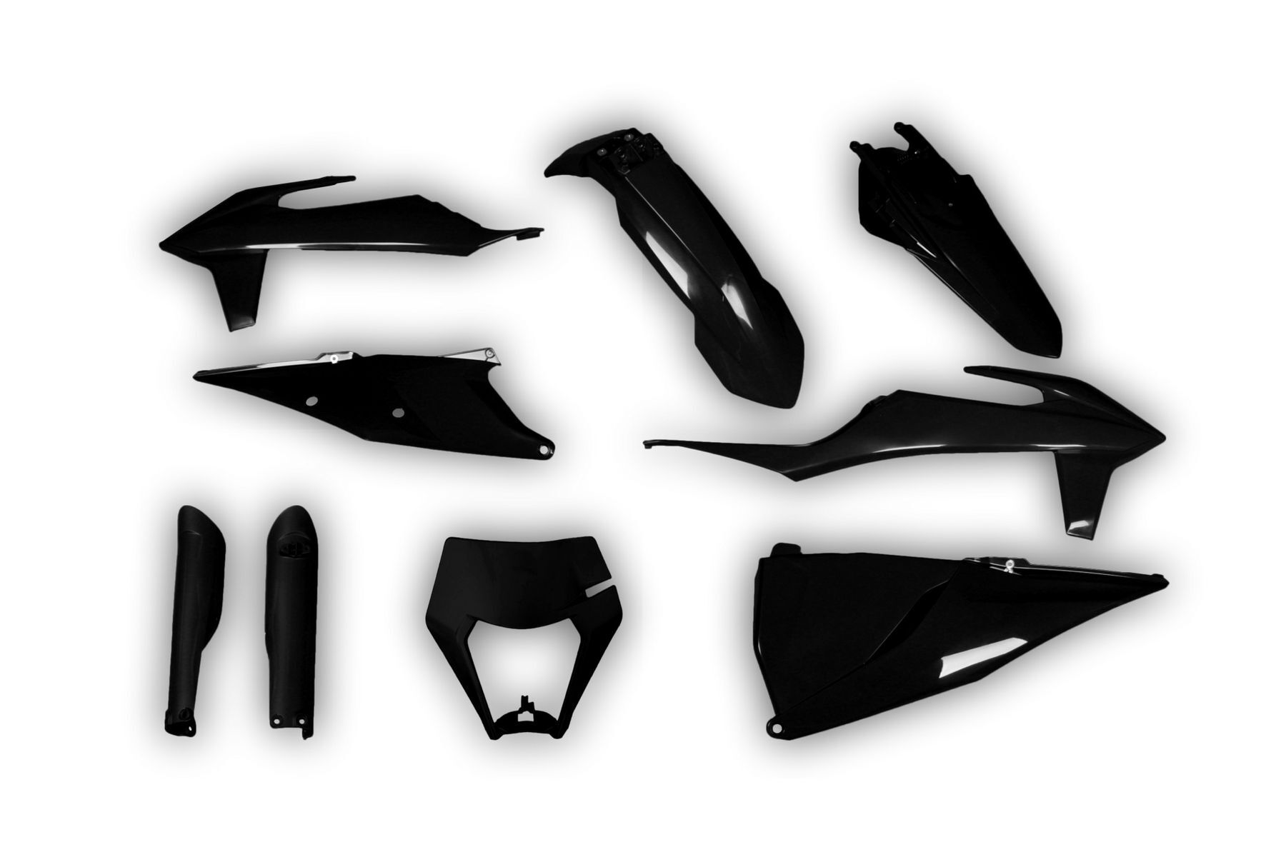 Acerbis Plastik Full Kit passend für KTM EXC EXCF 2020 – 2023 Schwarz Acerbis Plastik Full Kit passend für KTM EXC EXCF 2020 – 2023 Schwarz – Bild 1