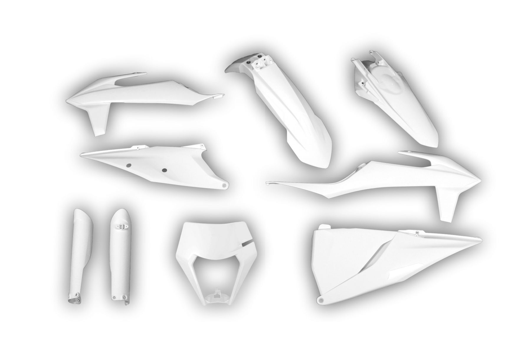 Acerbis Plastik Full Kit passend für KTM EXC EXCF 2020 – 2023 Weiß Acerbis Plastik Full Kit passend für KTM EXC EXCF 2020 – 2023 Weiß – Bild 1