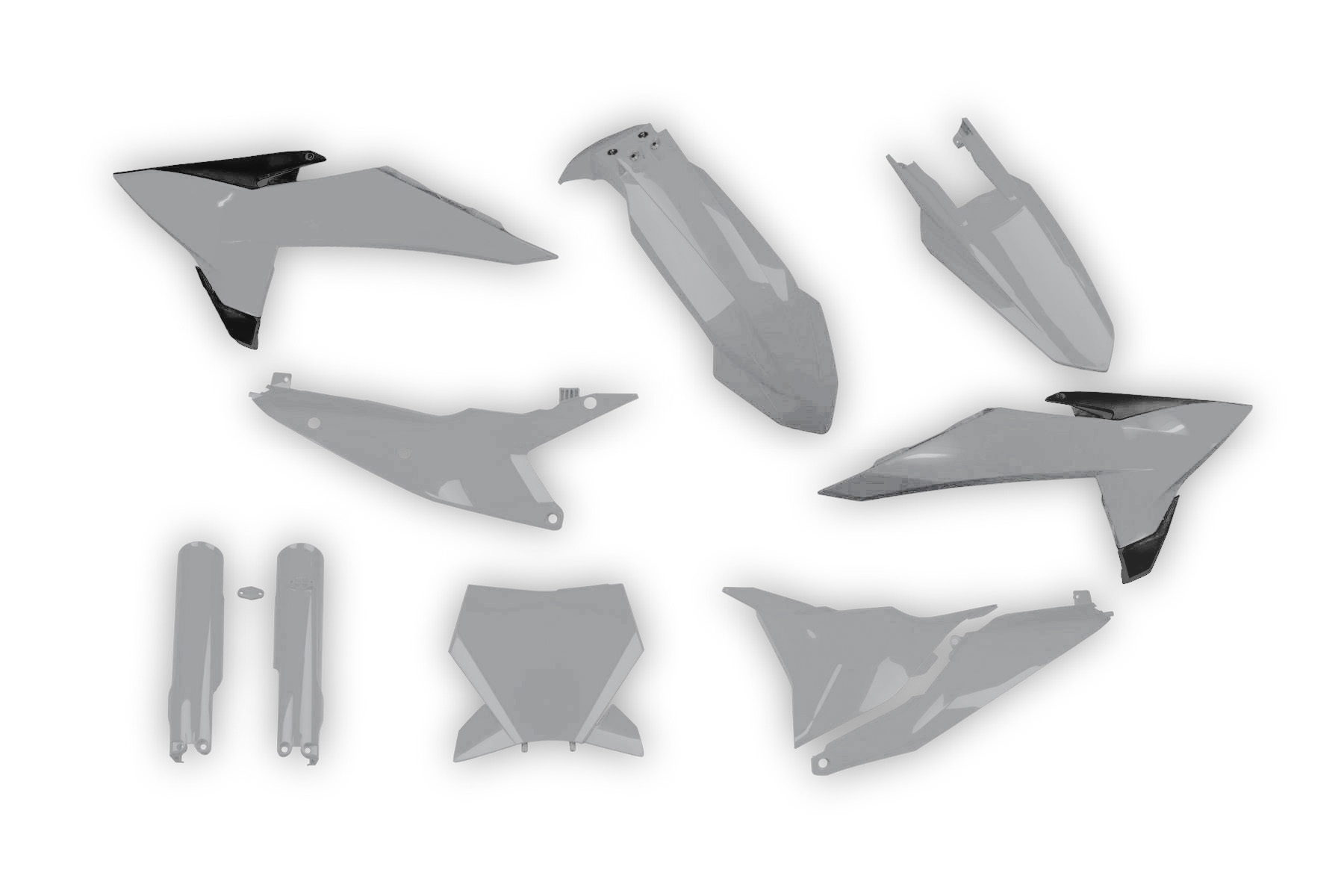 Acerbis-Plastik-Full-Kit-passend-fuer-KTM-SX-SXF-2025-2026-Grau Acerbis Plastik Full Kit passend für KTM SX SXF 2025 – 2026 Grau – Bild 1
