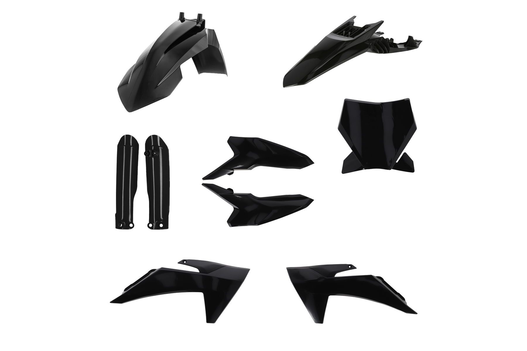 Acerbis Plastik Full Kit passend für KTM SX65 2024 – 2026 Schwarz Acerbis Plastik Full Kit passend für KTM SX65 2024 – 2026 Schwarz – Bild 1
