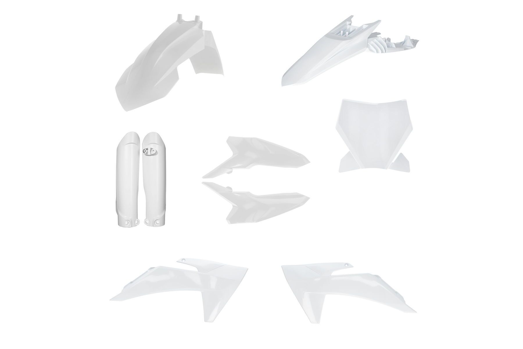 Acerbis Plastik Full Kit passend für KTM SX65 2024 – 2026 Weiß Acerbis Plastik Full Kit passend für KTM SX65 2024 – 2026 Weiß – Bild 1