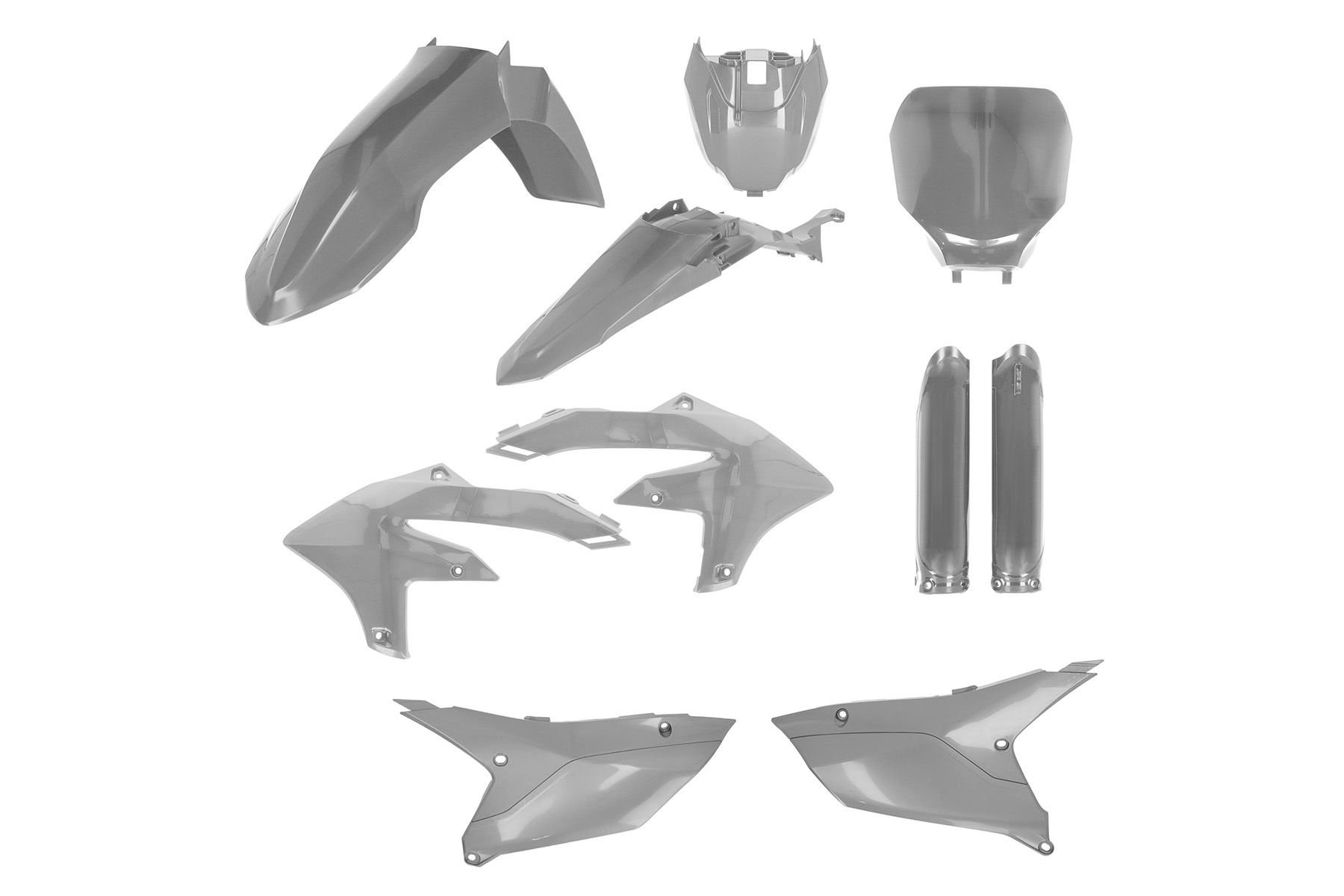 Acerbis Plastik Full Kit passend für Yamaha YZF450 2023 – 2025 und YZF250 2024 – 2026 Grau Acerbis Plastik Full Kit passend für Yamaha YZF450 2023 – 2025 und YZF250 2024 – 2026 Grau – Bild 1
