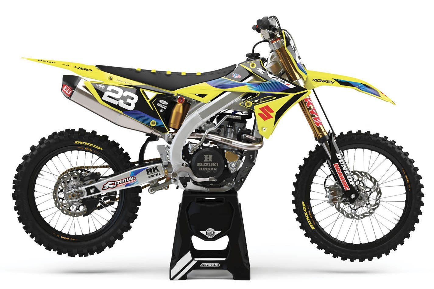 Dekor Factory Cayn Yellow Limited Edition passend für Suzuki – Bild 1