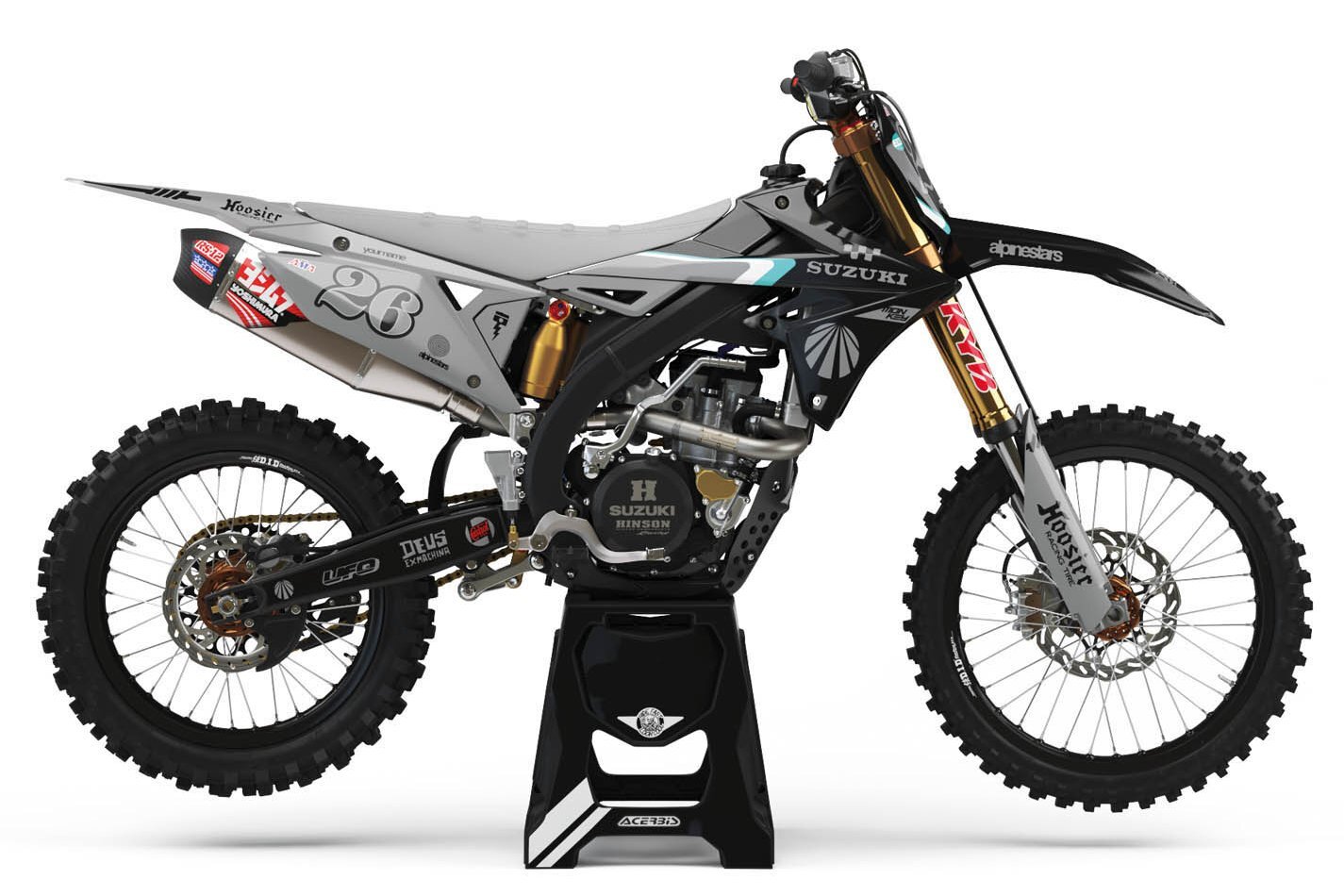 Dekor Factory Performance Grey Limited Edition passend für Suzuki – Bild 1