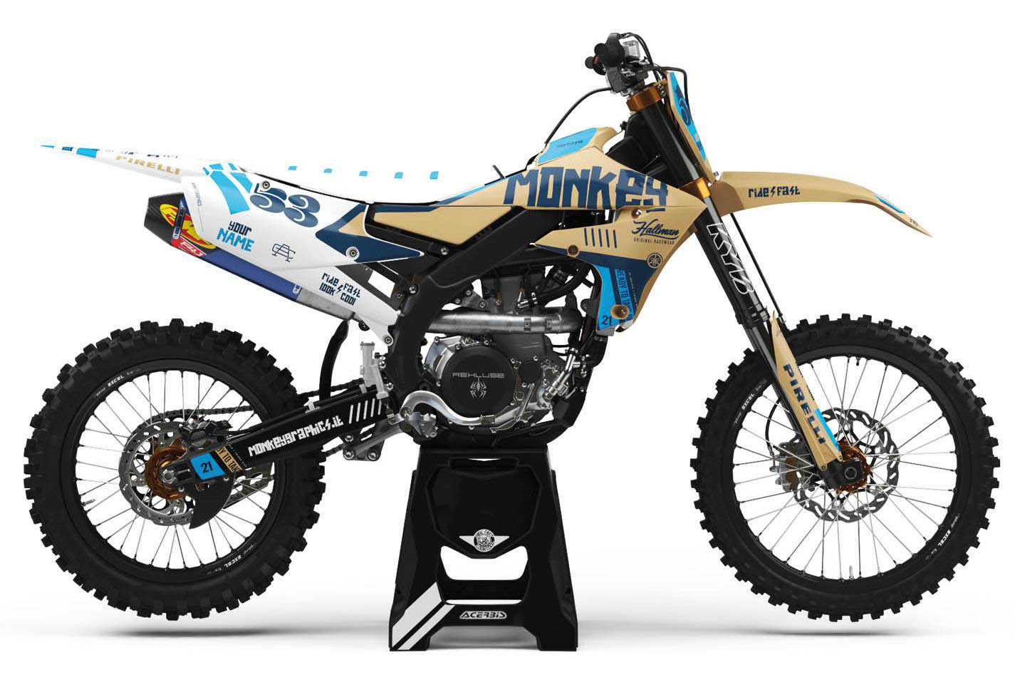 Dekor Factory Contact Sand Limited Edition passend für Yamaha – Bild 1