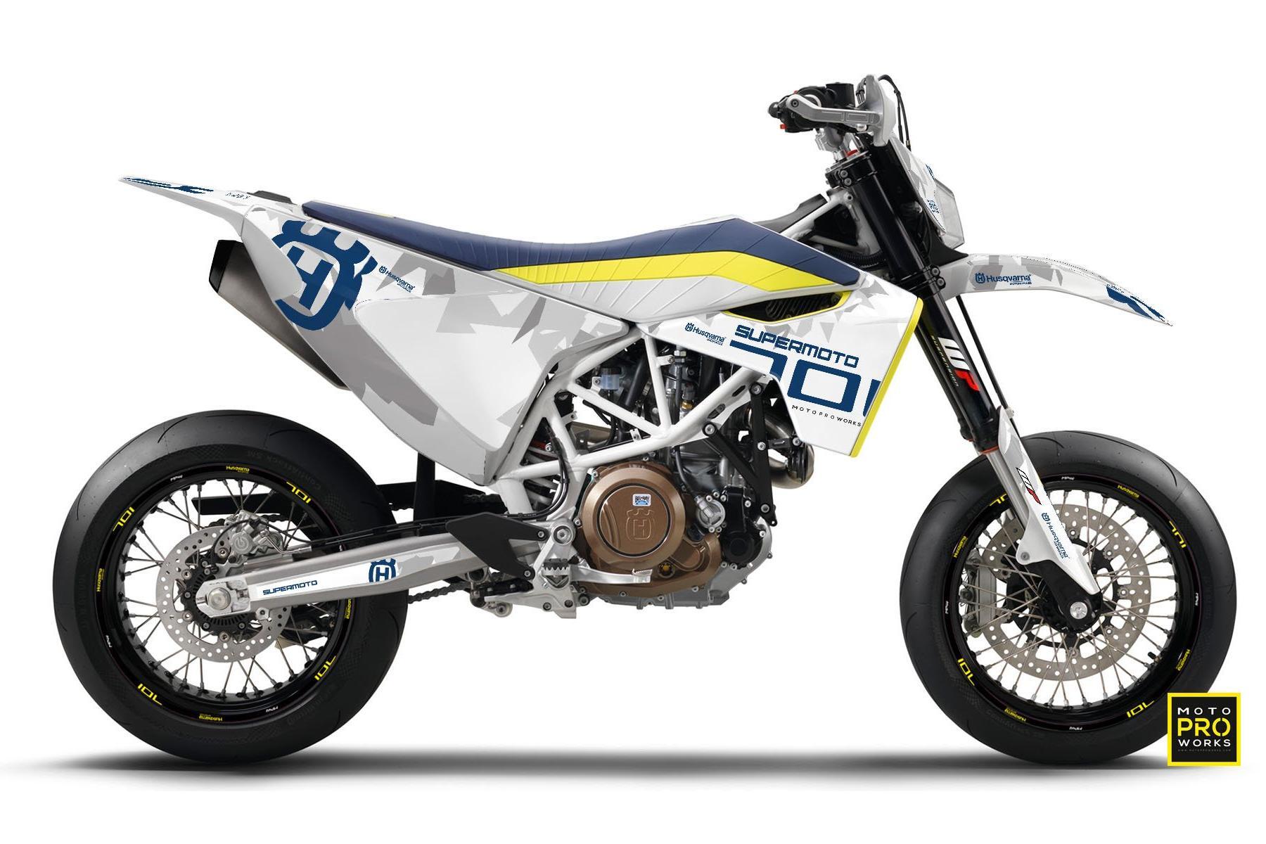 Dekor Factory Military passend für Husqvarna 701 Supermoto – Bild 1