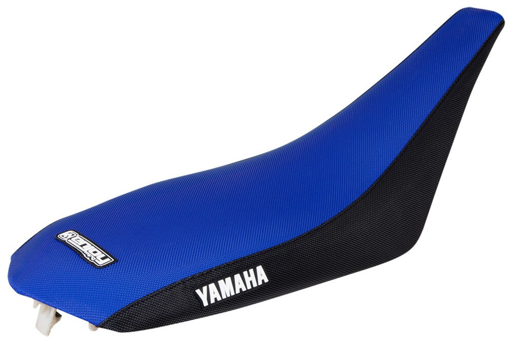 Quad-Sitzbankbezug-Yamaha-Blau-Schwarz Quad Sitzbankbezug passend für Yamaha – Bild 1