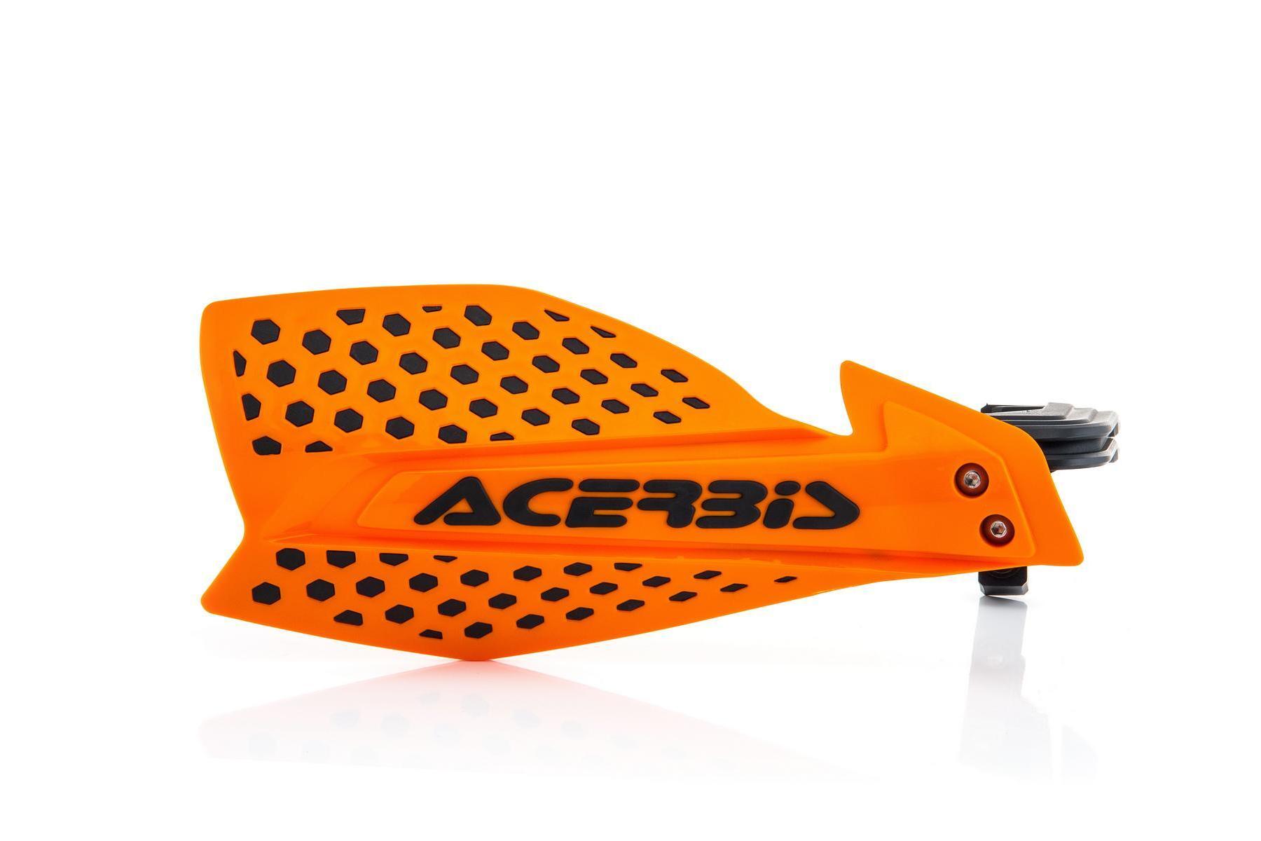 Acerbis-Handschalen-X-Ultimate-OrangeSchwarz-f Acerbis Handschalen X-Ultimate Orange/Schwarz, Inkl. Anbaukit – Bild 1