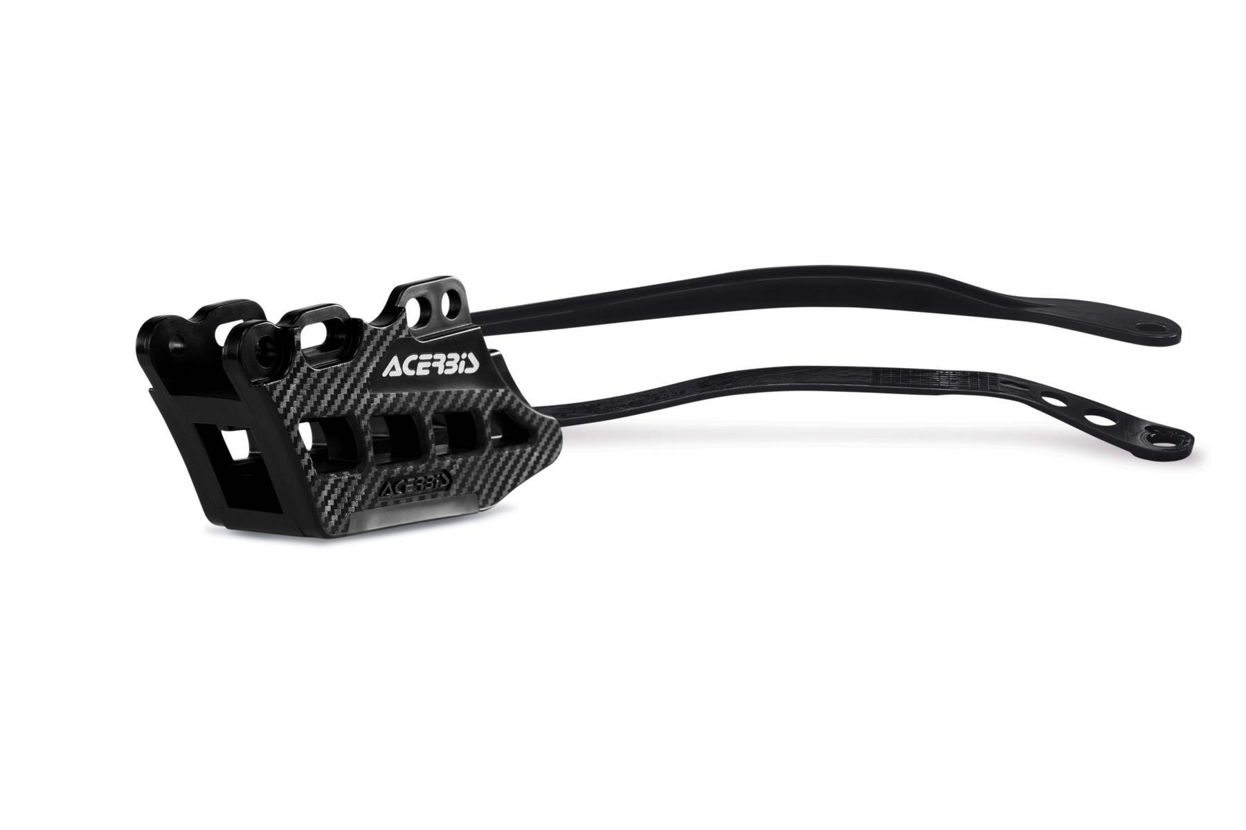 Acerbis Kettenführung / Schwingenschleifer - Set passend für Yamaha Schwarz – Bild 1