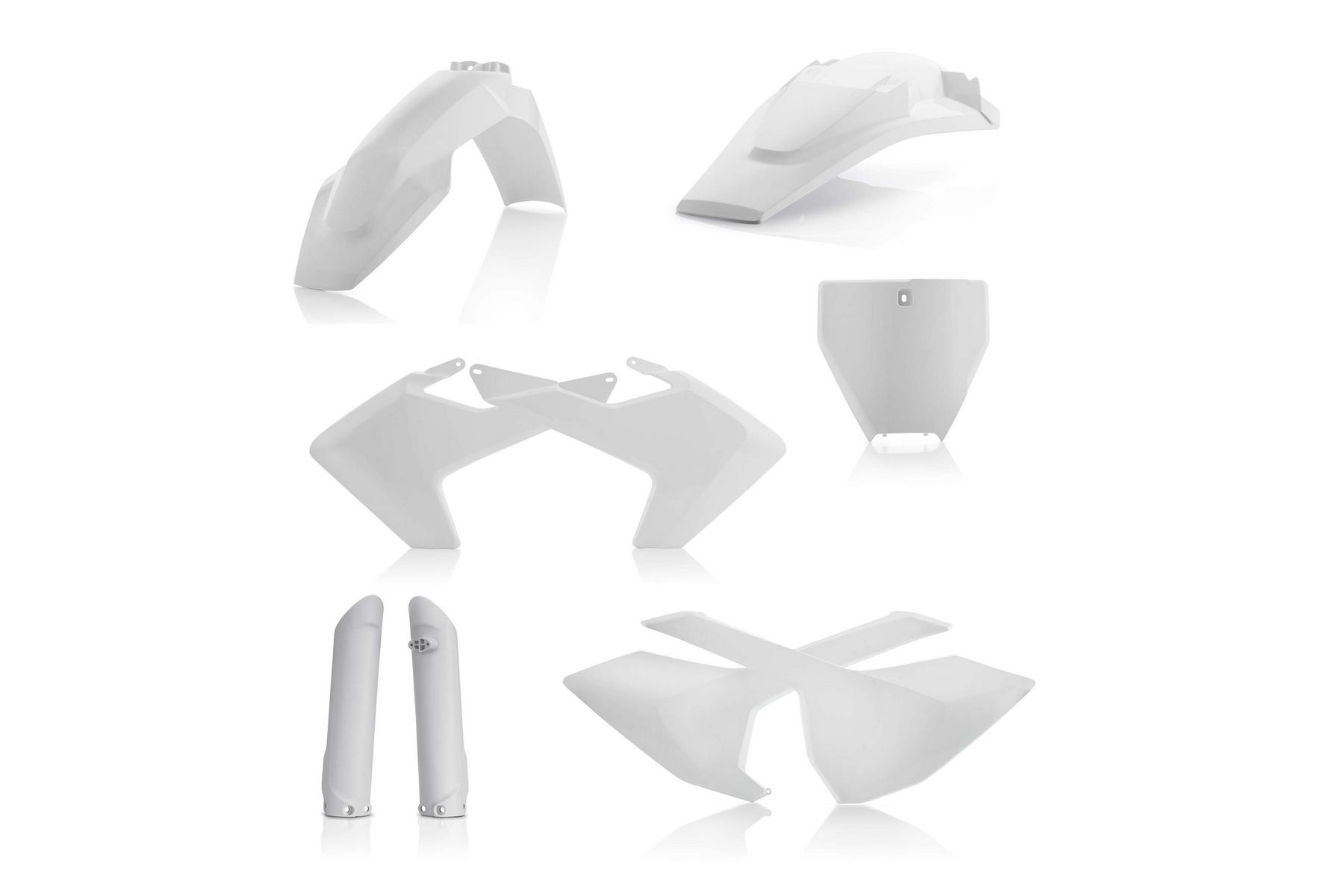 Acerbis-Plastik-Full-Kit-Husqvarna-TC--FC-16-18-Weiß Acerbis Plastik Full Kit passend für Husqvarna TC / FC 2016 – 2018 Weiß – Bild 1