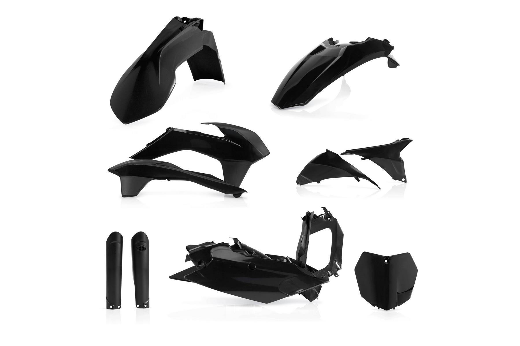 Acerbis Plastik Full Kit KTM SX SXF 2015 Schwarz Acerbis Plastik Full Kit passend für KTM SX SXF 2015 Schwarz – Bild 1