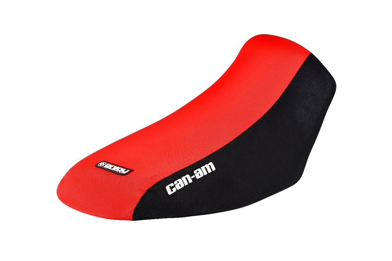 Quad Sitzbankbezug Can-Am in Rot Schwarz Quad Sitzbankbezug passend für Can-Am – Bild 1