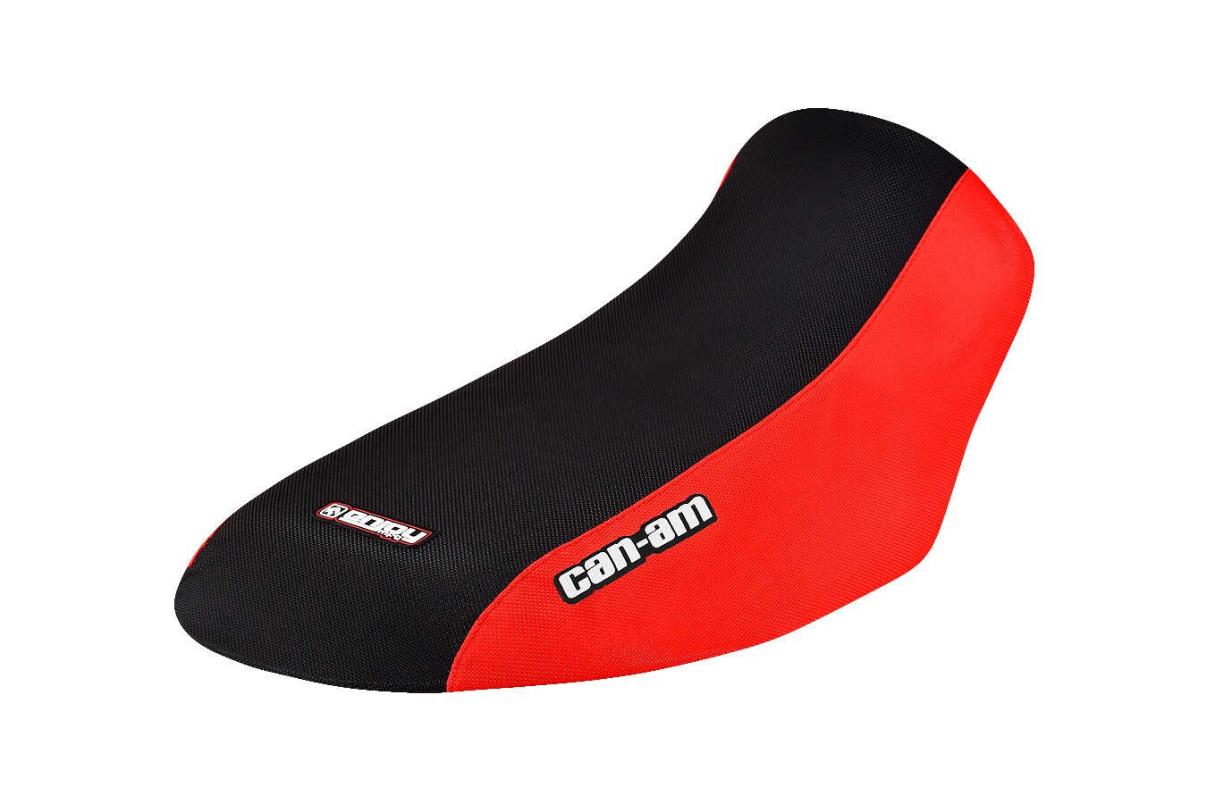 Quad Sitzbankbezug Can-Am in Schwarz Rot Quad Sitzbankbezug passend für Can-Am – Bild 1