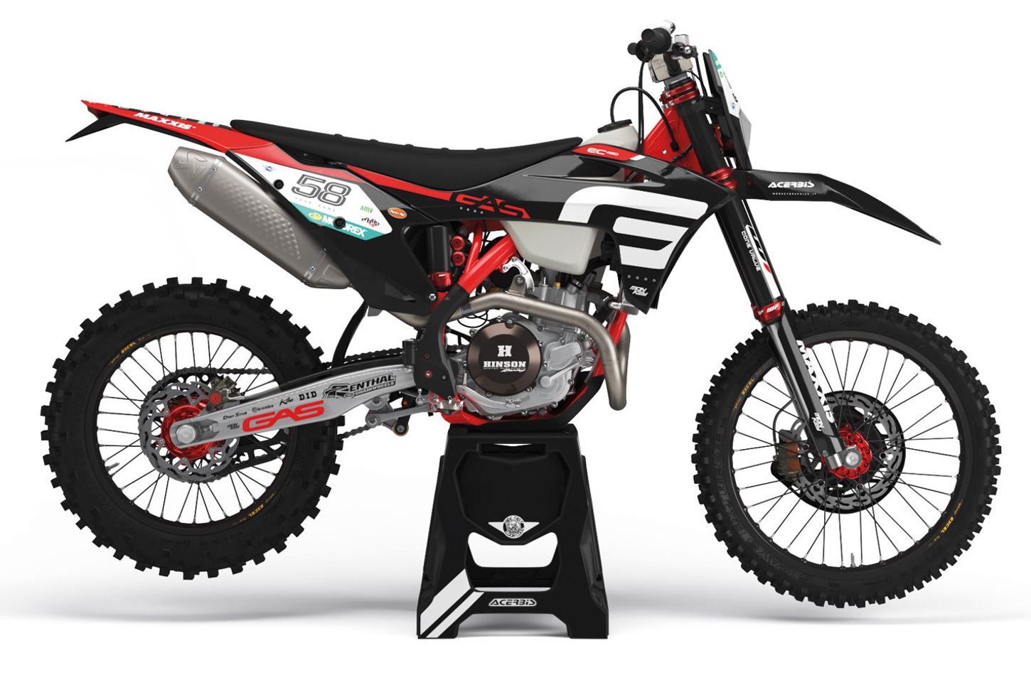 Dekor Factory Ridar Black Limited Edition passend für Gas Gas – Bild 1