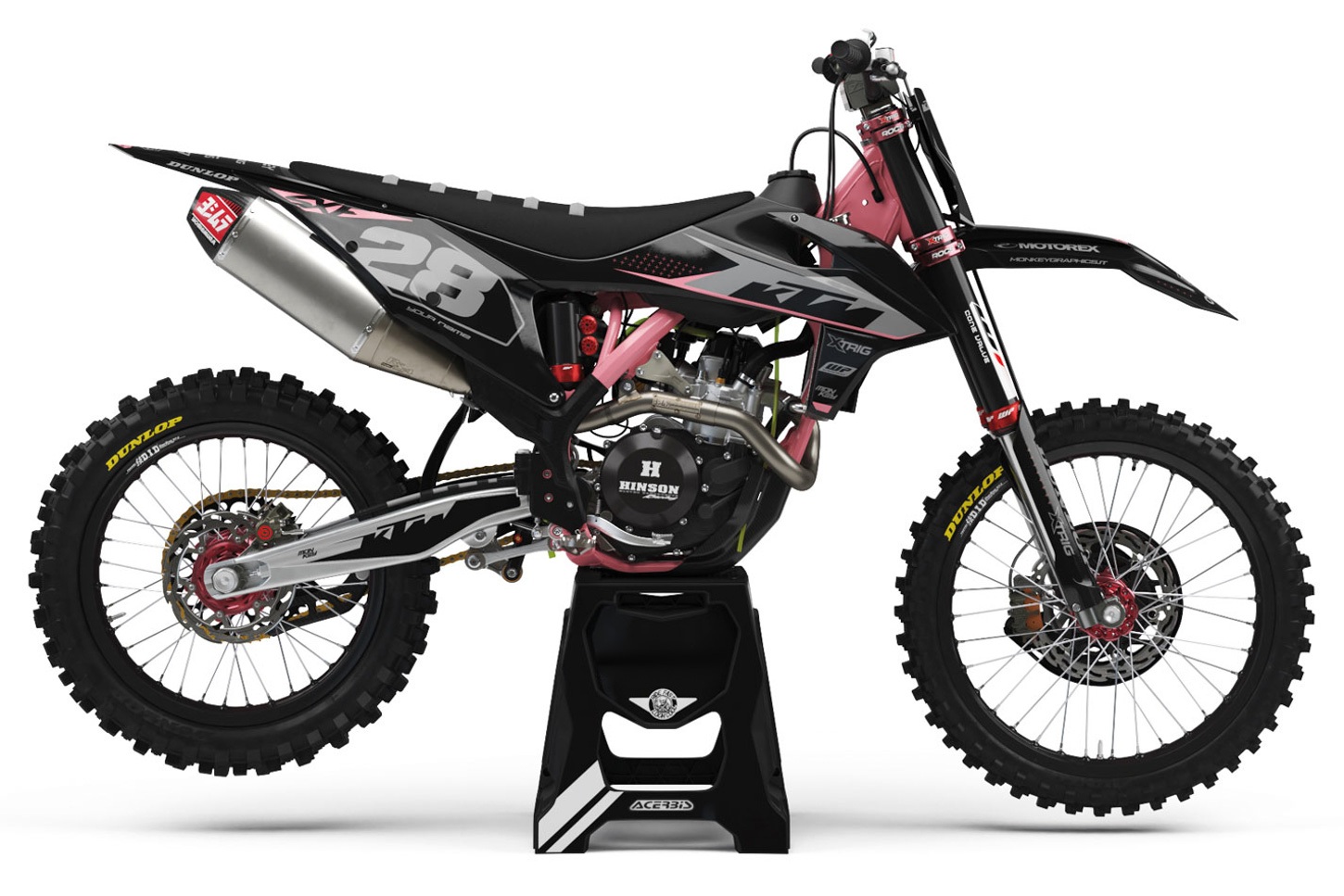 Dekor Factory Smoka Black Limited Edition passend für KTM – Bild 1
