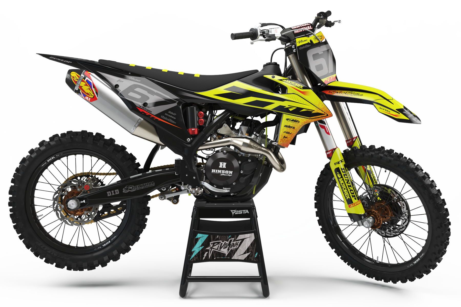 Dekor Factory Rhythm Neon Limited Edition passend für KTM – Bild 1