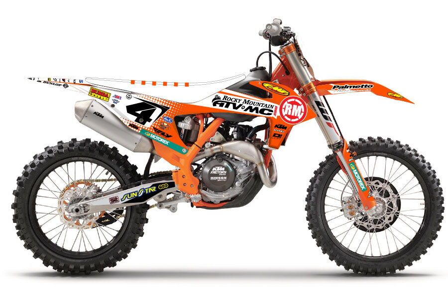 Dekor Factory Rocky Mountain Racing Team Vegas Limited Edition passend für KTM – Bild 1