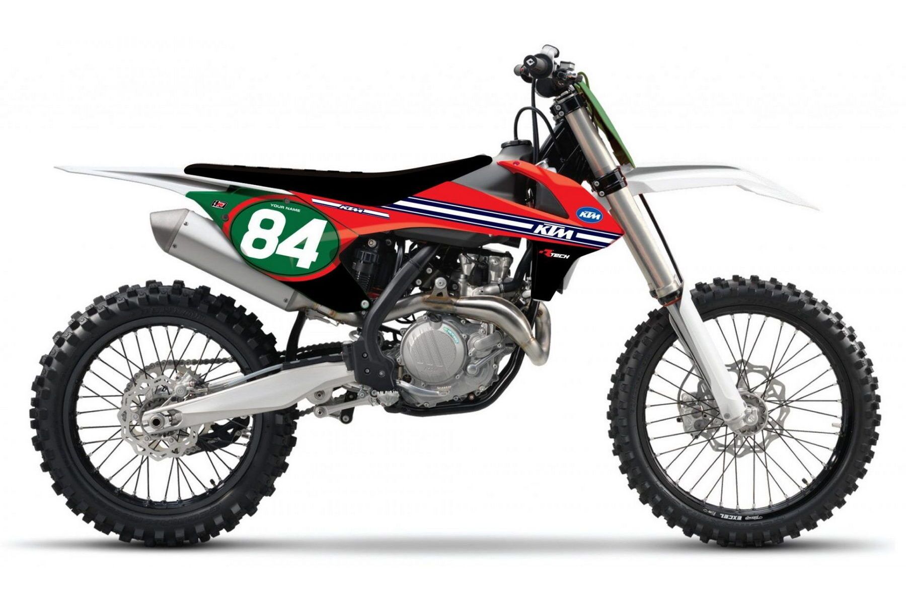 Dekor Retro 70s Limited Edition passend für KTM – Bild 1