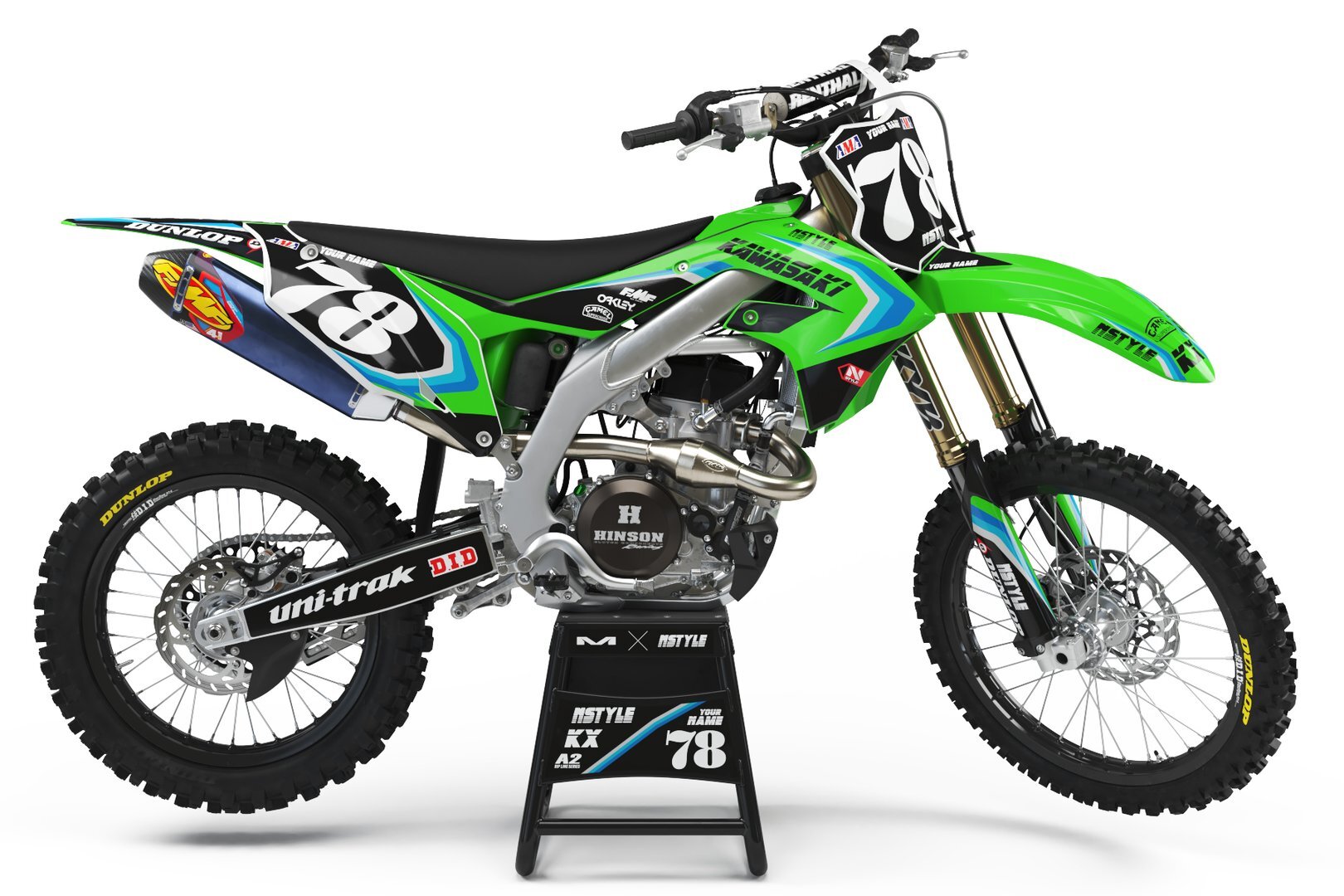 Dekor Retro Stay Limited Edition passend für Kawasaki – Bild 1