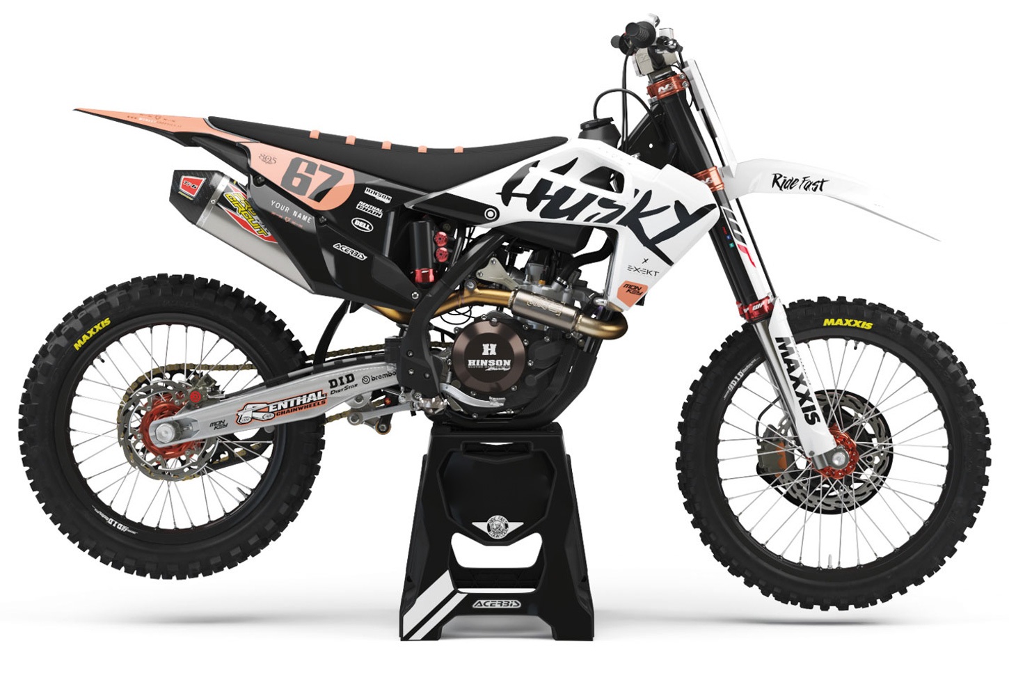 Dekor Factory Atena White Limited Edition passend für Husqvarna – Bild 1