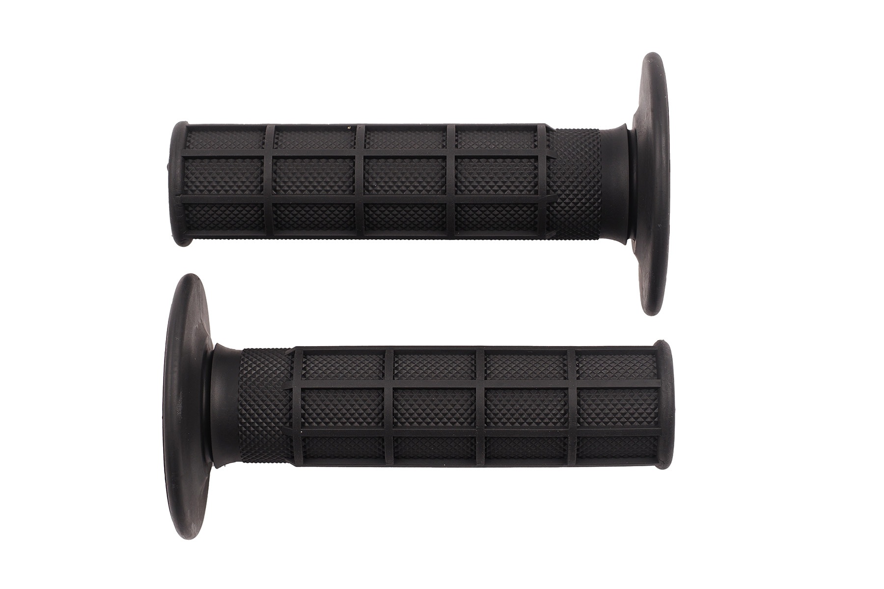 Renthal Griffe Half Waffle in Schwarz Renthal Griffe Half Waffle in Schwarz - Hart – Bild 1