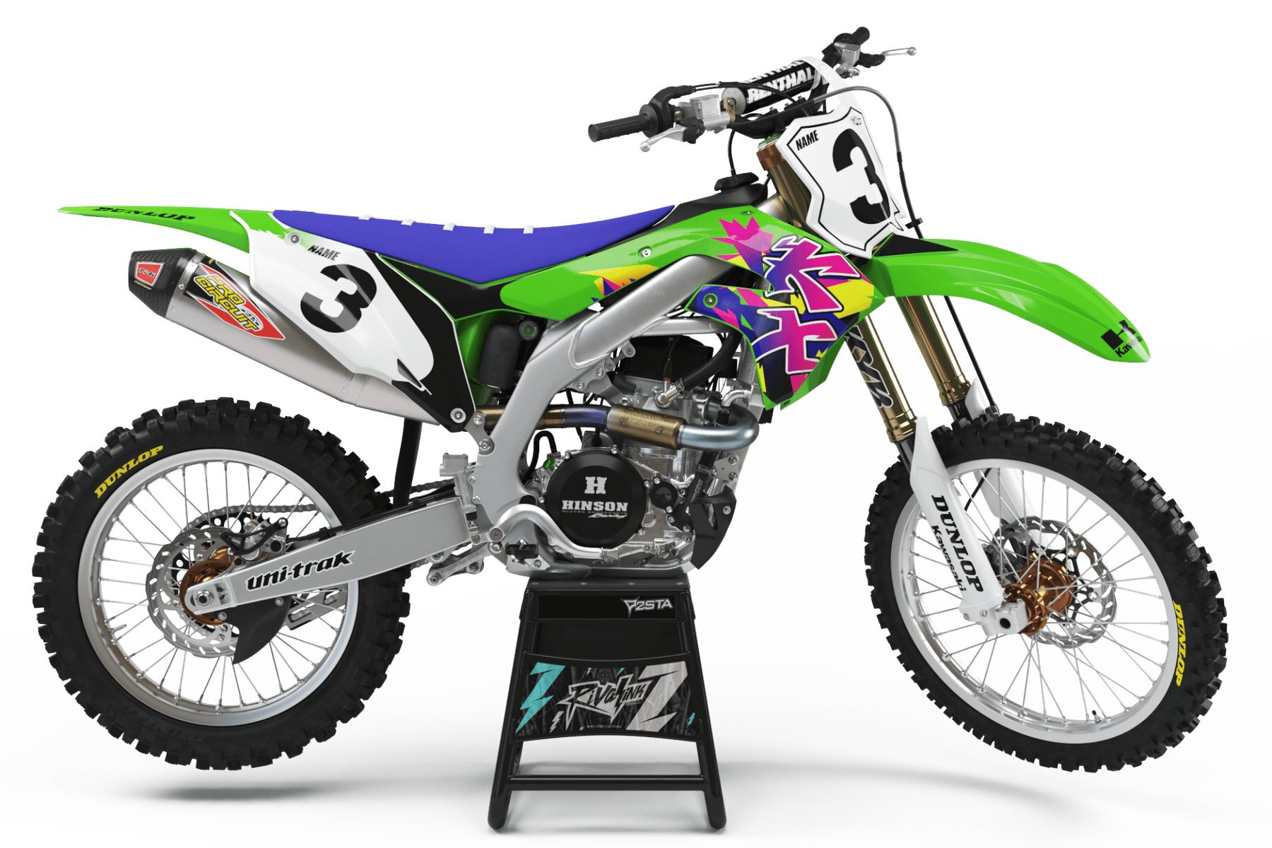 Dekor Factory Retro Limited Edition passend für Kawasaki – Bild 1
