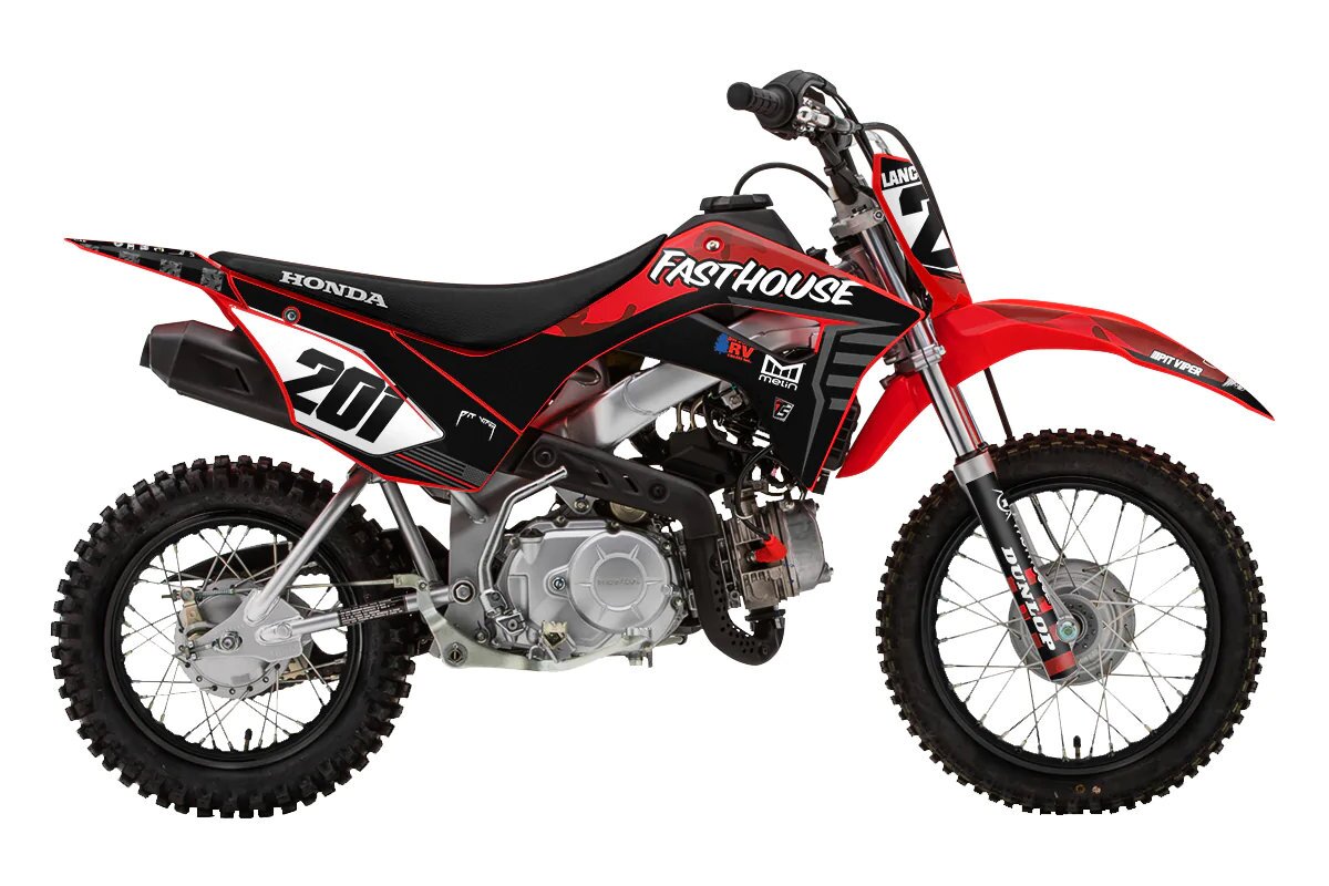 Dekor Factory CRF110 Fasthouse Camo Limited Edition passend für Honda – Bild 1