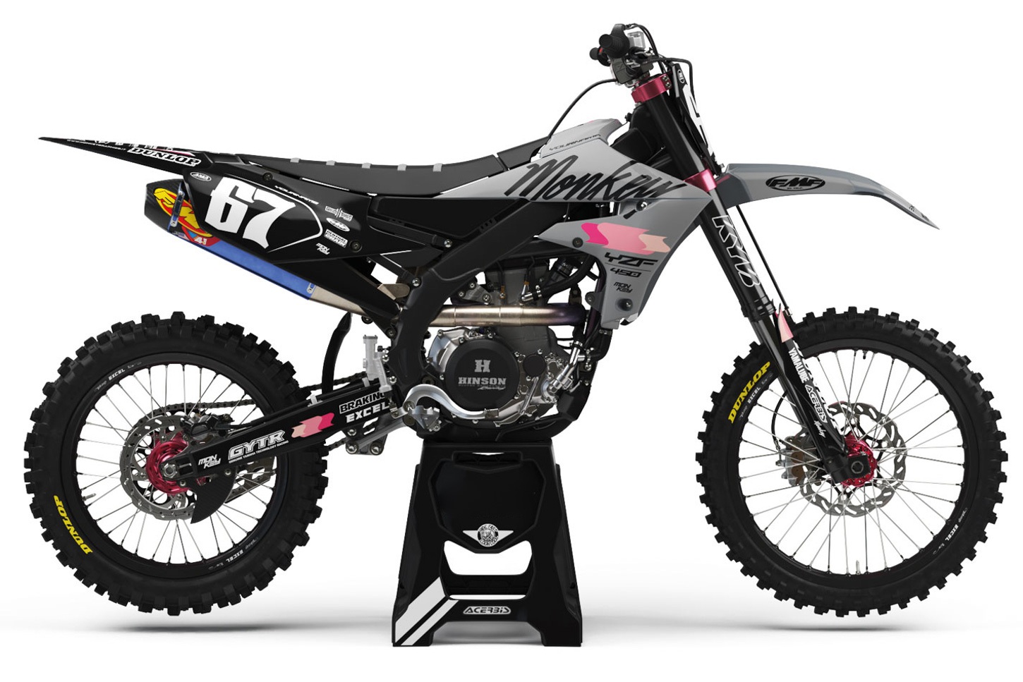 Dekor Factory Outlast Grey Limited Edition passend für Yamaha – Bild 1