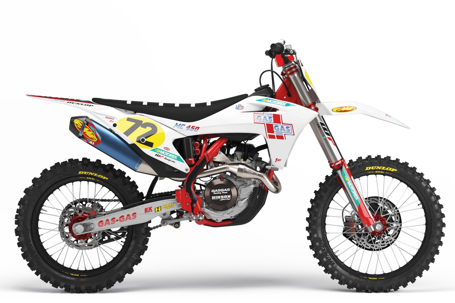 Dekor Factory Retro 2023 Limited Edition passend für Gas Gas – Bild 1