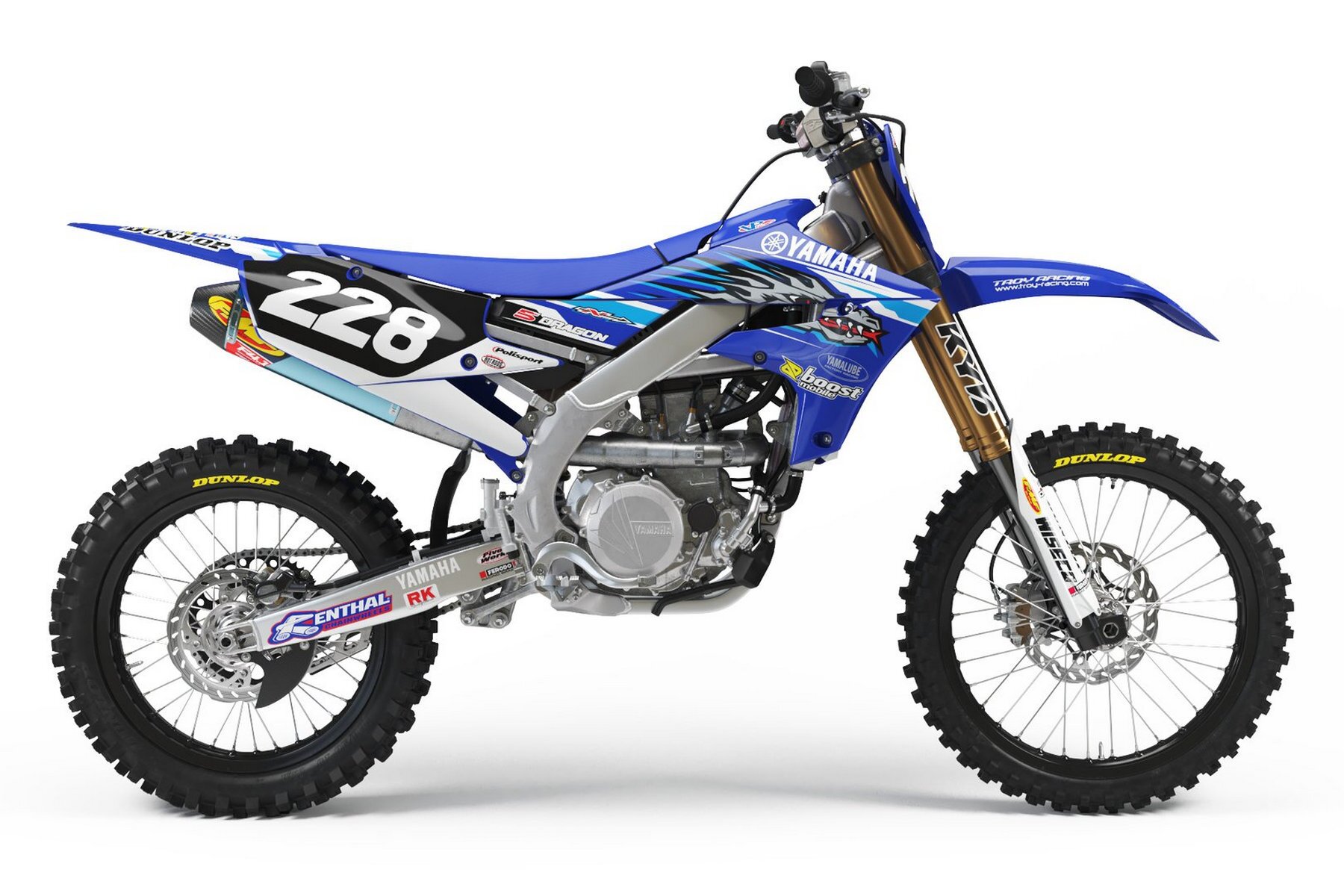 Dekor Retro 2005 Troy Limited Edition passend für Yamaha – Bild 1