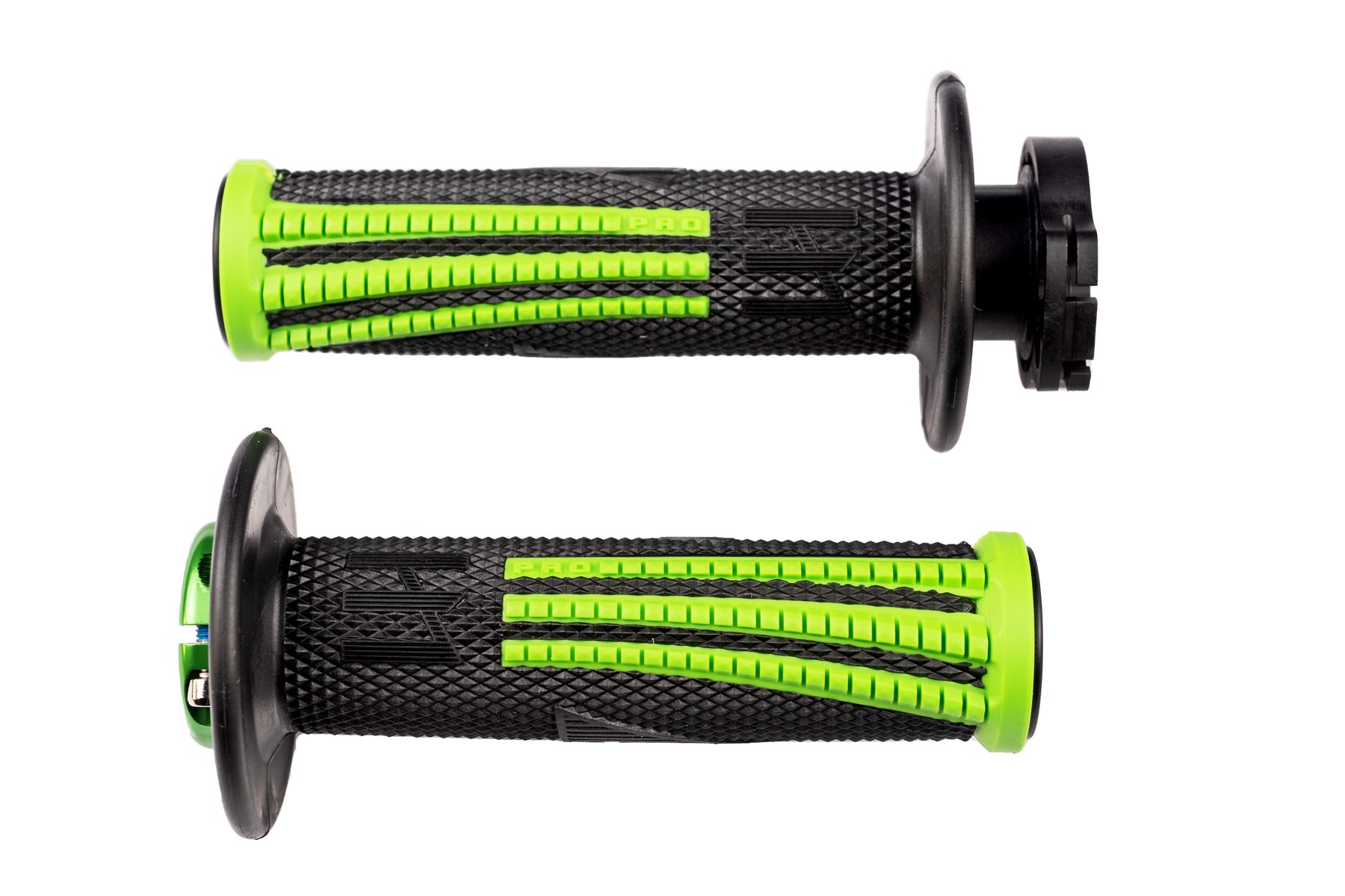 Odi Griffe Emig V2 Lock-On Pro in Schwarz-Grün Odi Griffe Emig V2 Lock-On Pro in Schwarz/Grün – Bild 1