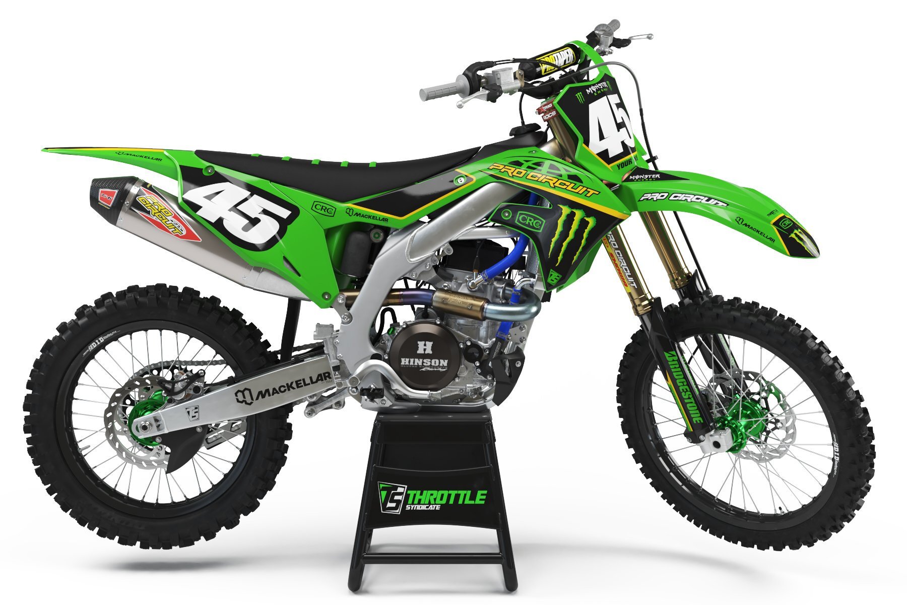 Dekor Factory Brad West Limited Edition passend für Kawasaki – Bild 1