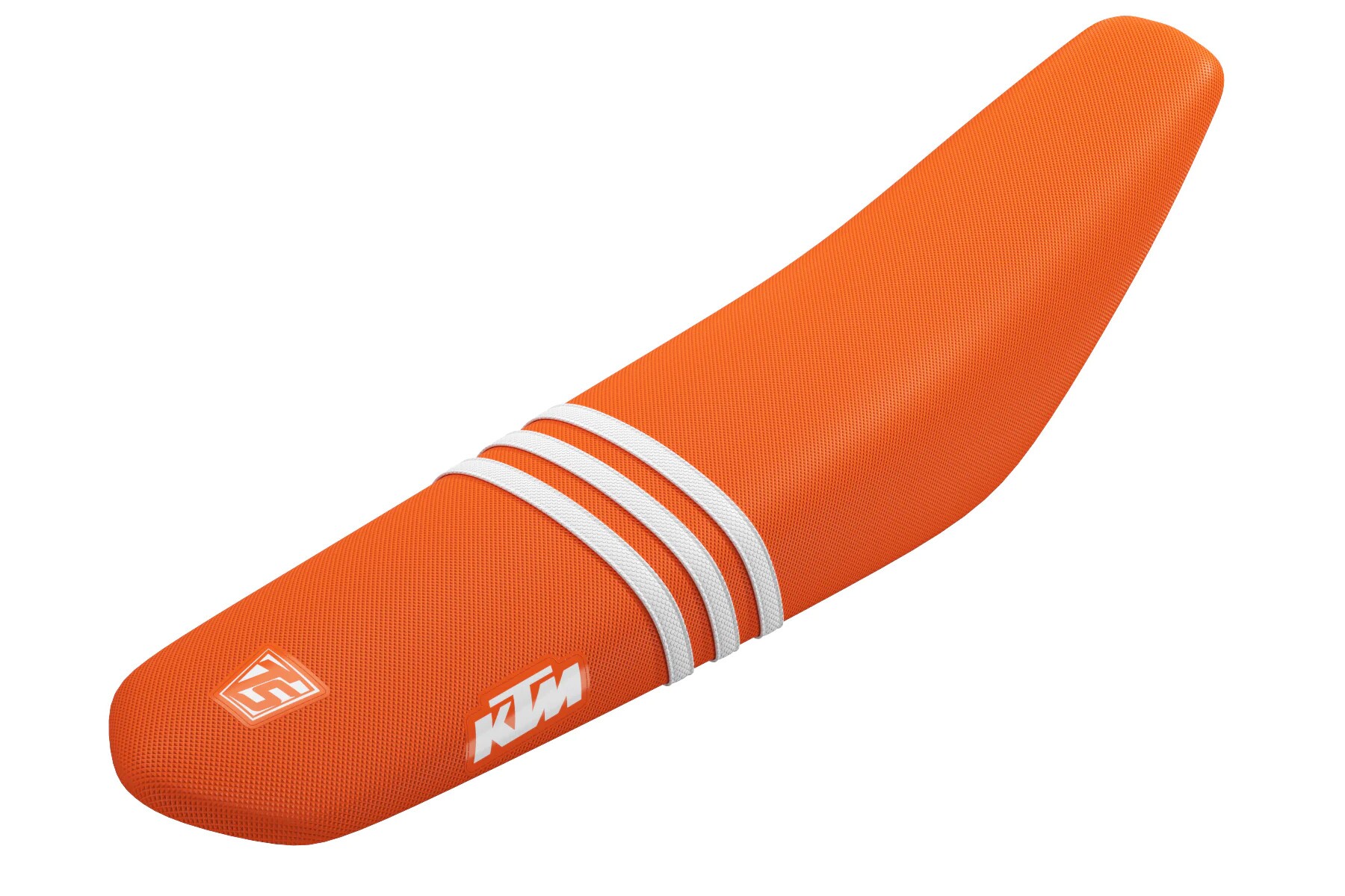 Sitzbankbezug Troy Lee Designs KTM – Orange mit deiner eigenen Startnummer Sitzbankbezug Troy Lee Designs passend für KTM Motocross und Enduromodelle – Orange mit deiner eigenen Startnummer – Bild 1