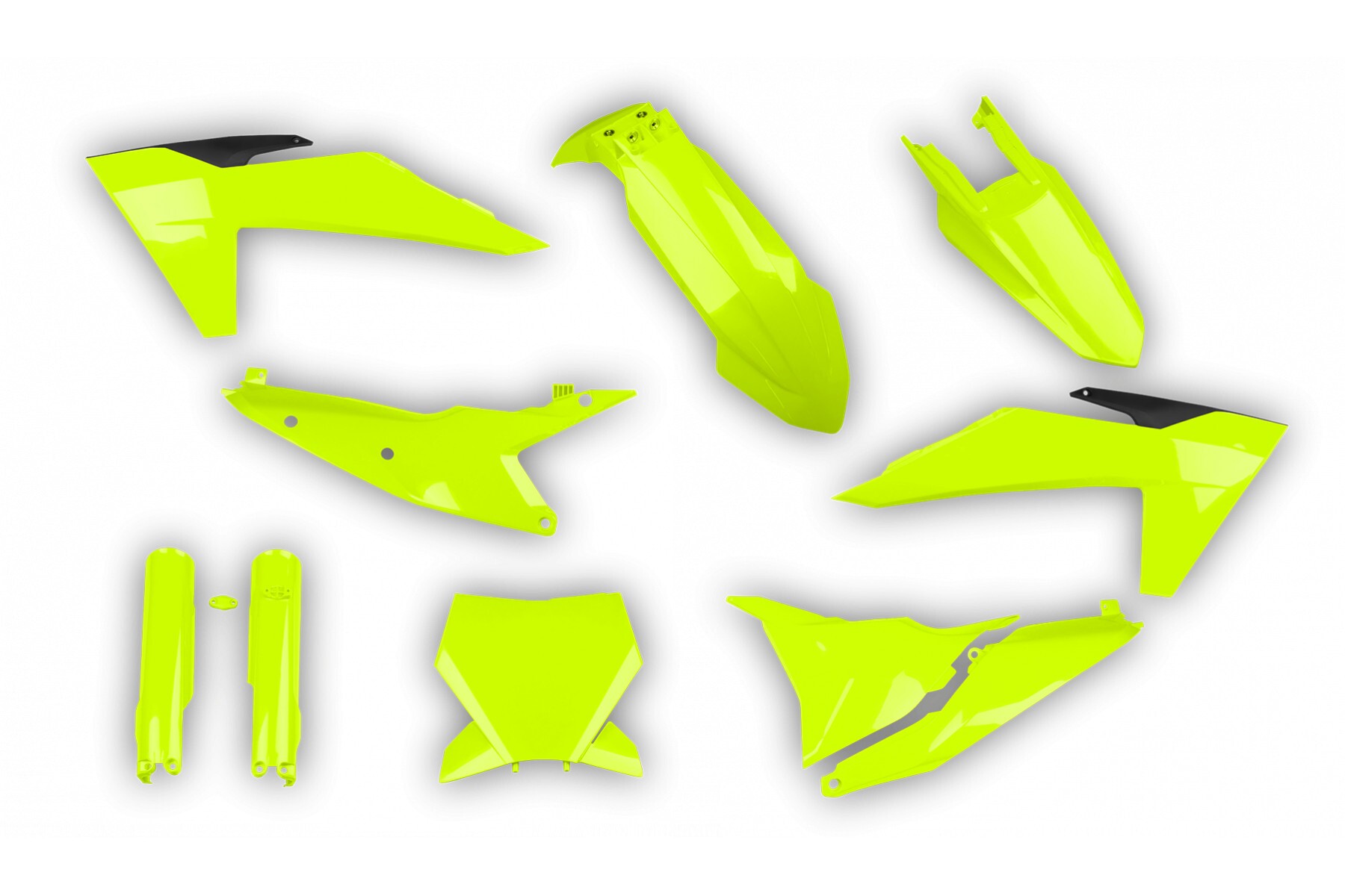 Racetech Plastik Full Kit passend für KTM SX SXF 2023 – 2025 Neon | Gelb – Bild 1