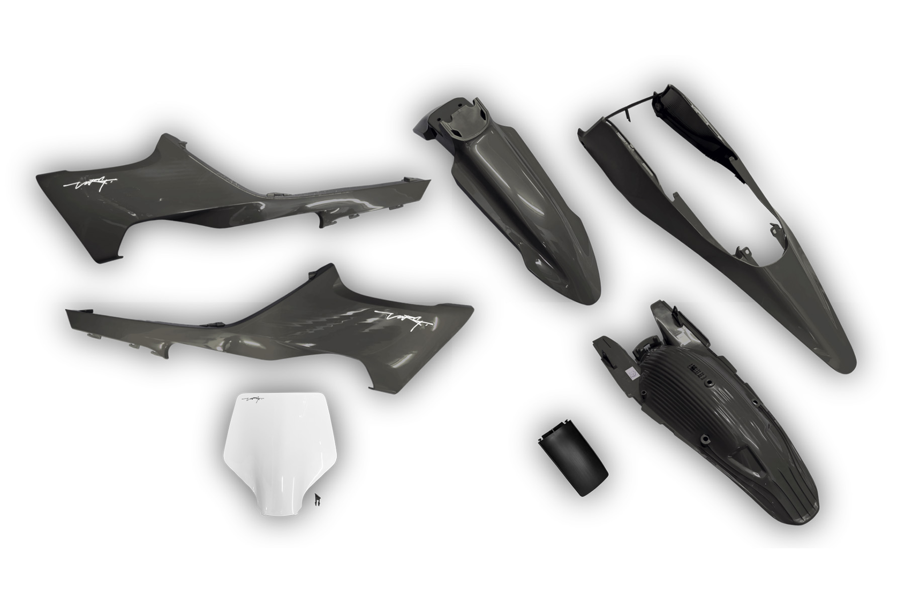 Plastik Full Kit Stark Varg Dunkel Grau Plastik Full Kit passend für Stark Varg MX 2023 – 2025 Anthrazit – Bild 1