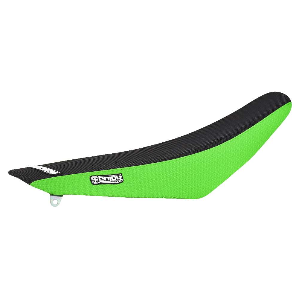 174-KAW-GRN-BLK-NOGO Factory Sitzbankbezug passend für Kawasaki Motocross und Enduromodelle – Bild 1