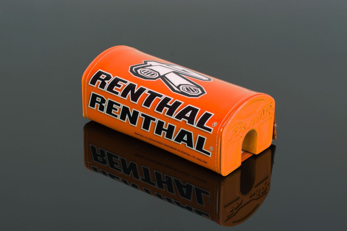 Renthal Lenkerpolster Fatbar Orange - Schwarz-2 Renthal Lenkerpolster Fatbar Orange – Schwarz – Bild 1