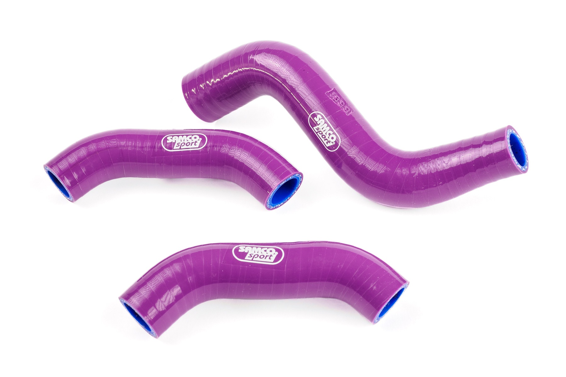 Kühlerschlauch Set Purple Lila Kühlerschlauch Set passend für Husqvarna optional in Wunschfarbe – Bild 1