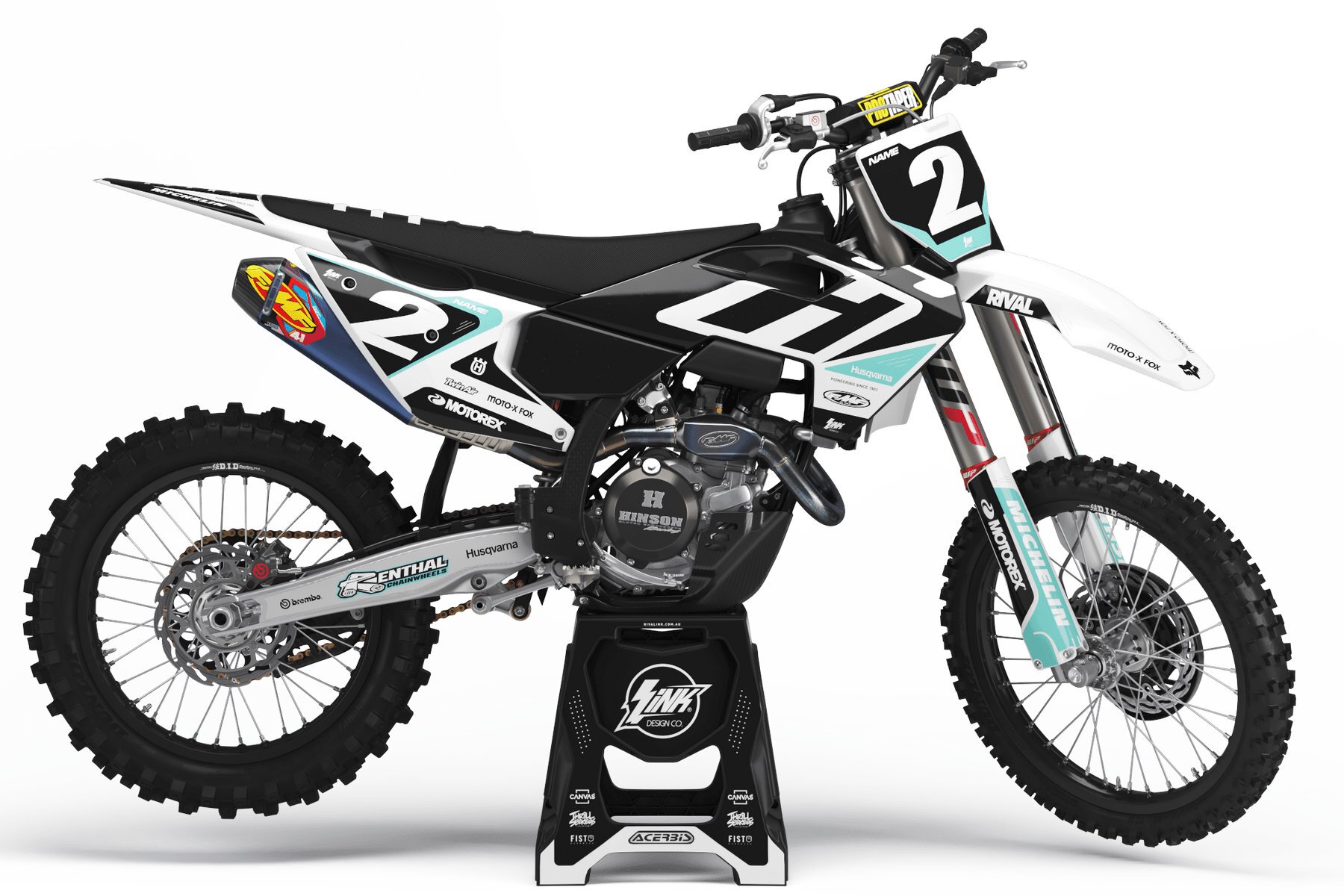 Dekor Factory Retro 02 Limited Edition passend für Husaberg – Bild 1