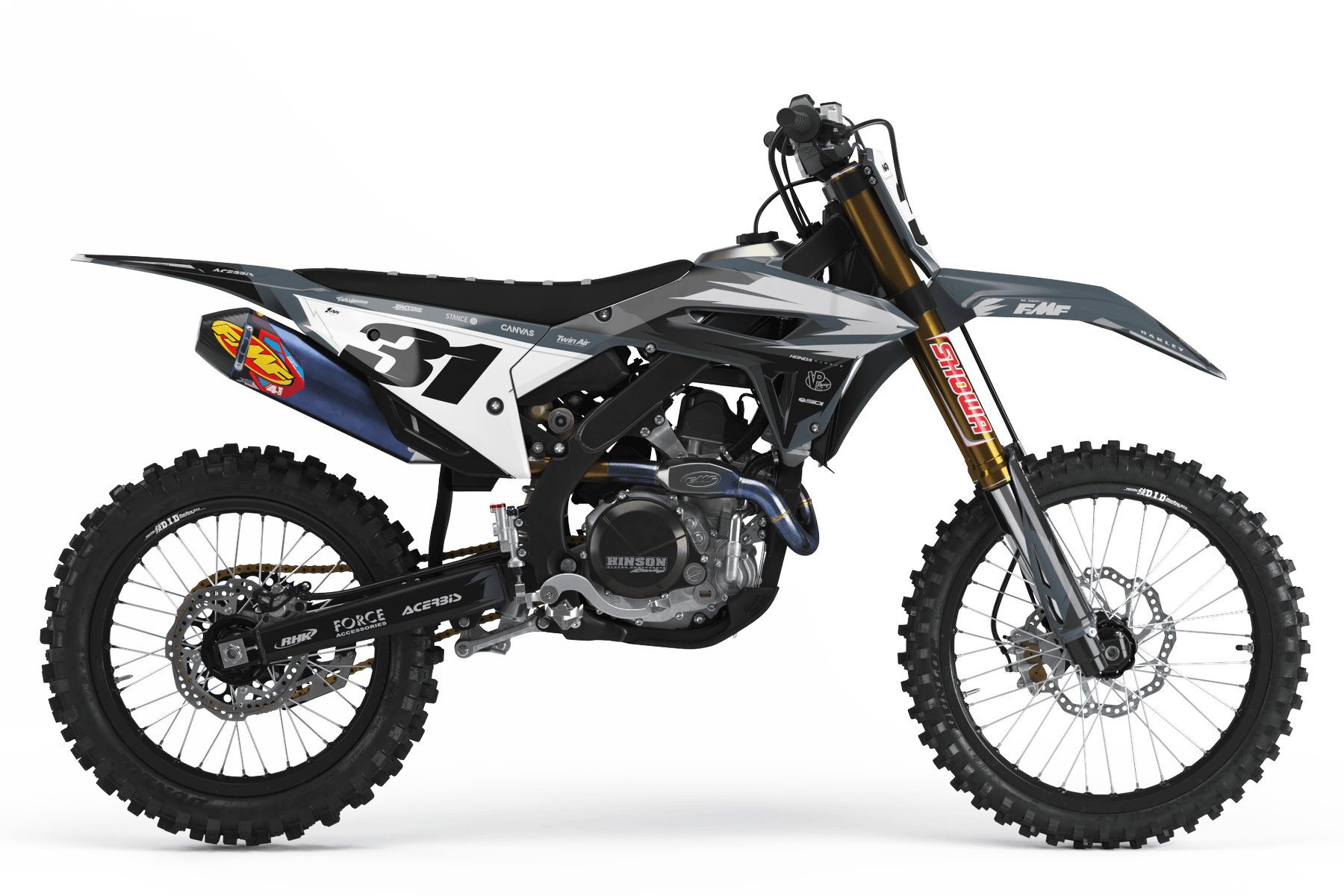 Dekor Factory Shockwave Murdered Limited Edition passend für Honda – Bild 1