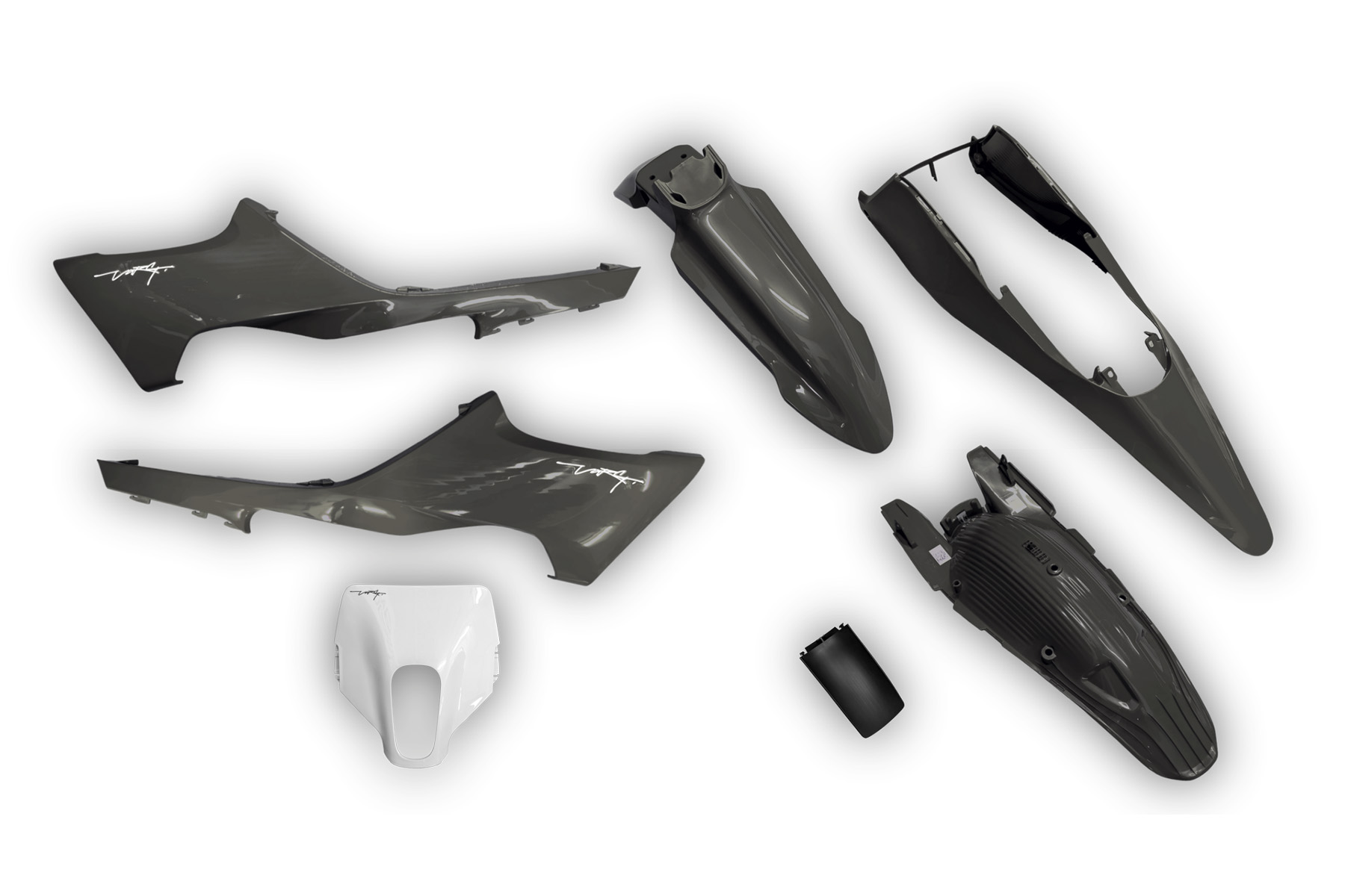 Plastik Full Kit passend für Stark Varg EX 2023 – 2025 Anthrazit – Bild 1