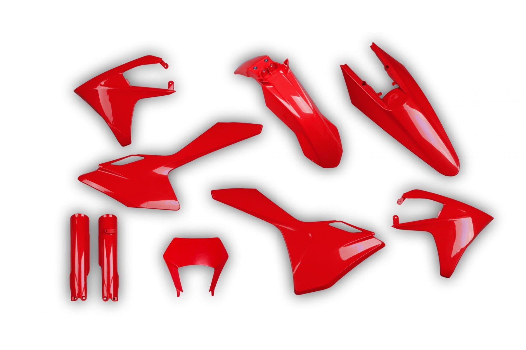 Racetech Plastik Full Kit passend für Gas Gas EC EC-F 2024 – 2025 Rot Acerbis Plastik Full Kit passend für Gas Gas EC EC-F 2024 – 2025 Rot – Bild 1