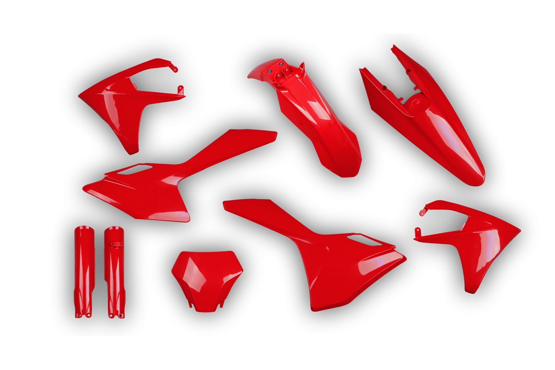Racetech Plastik Full Kit passend für Gas Gas MC MC-F 2024 – 2025 Rot Acerbis Plastik Full Kit passend für Gas Gas MC MC-F 2024 – 2025 Rot – Bild 1