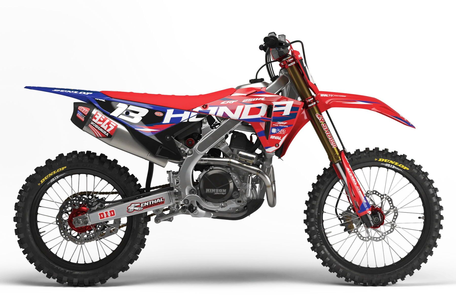 Dekor Factory Punch Red Limited Edition Passend Für Honda